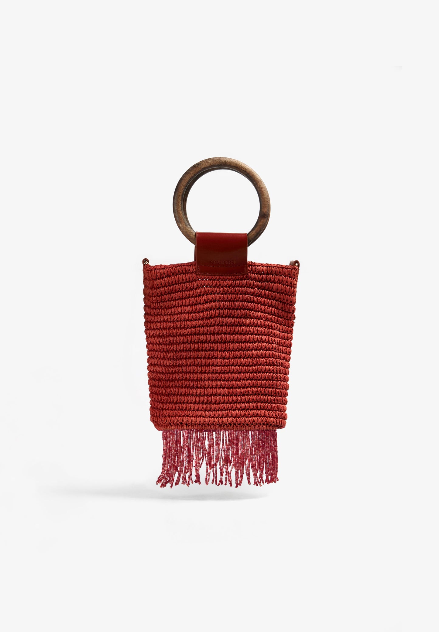 BOLSA TRANÇADA COM FRANJAS