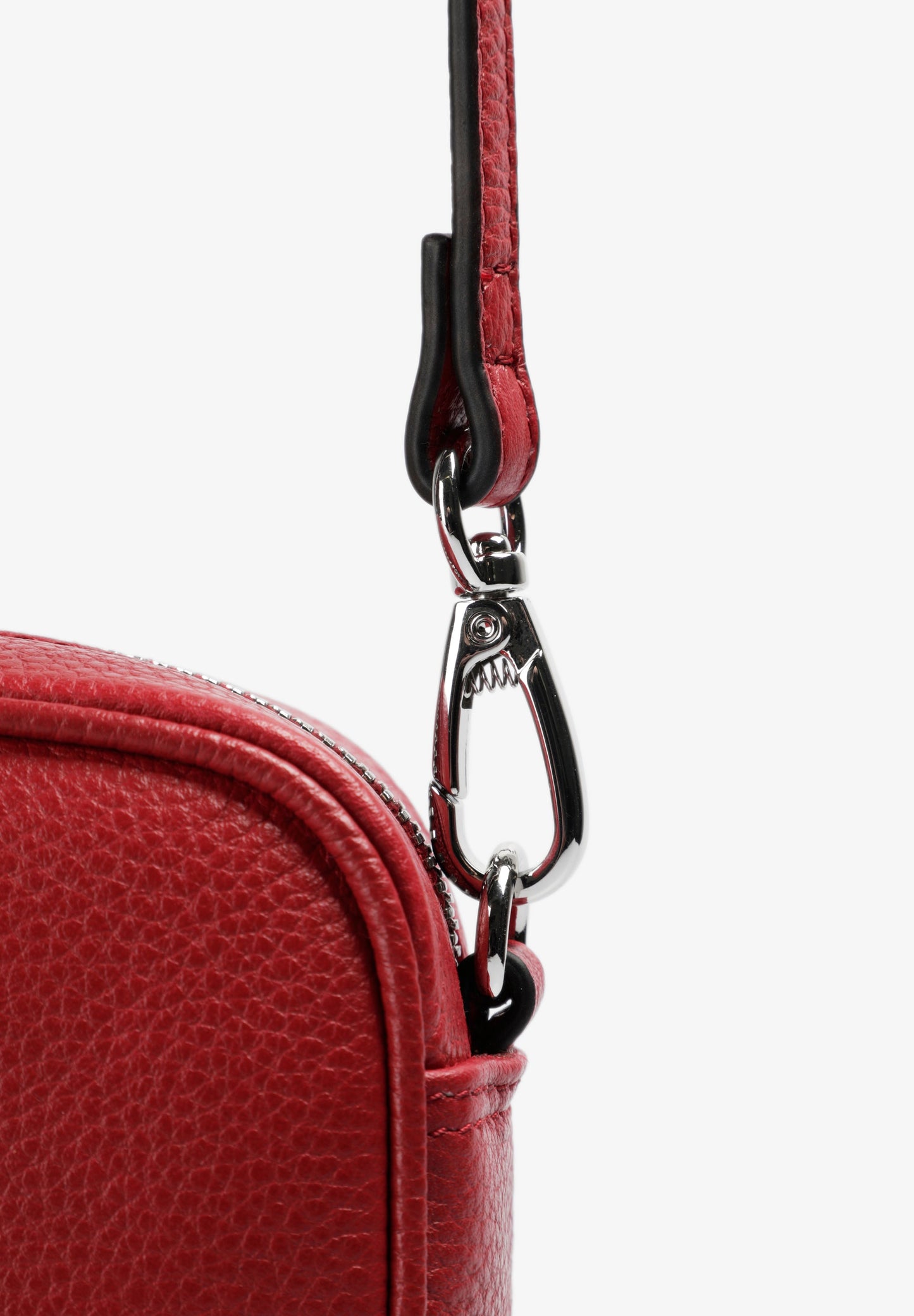BOLSA A TIRACOLO EM PELE MINI