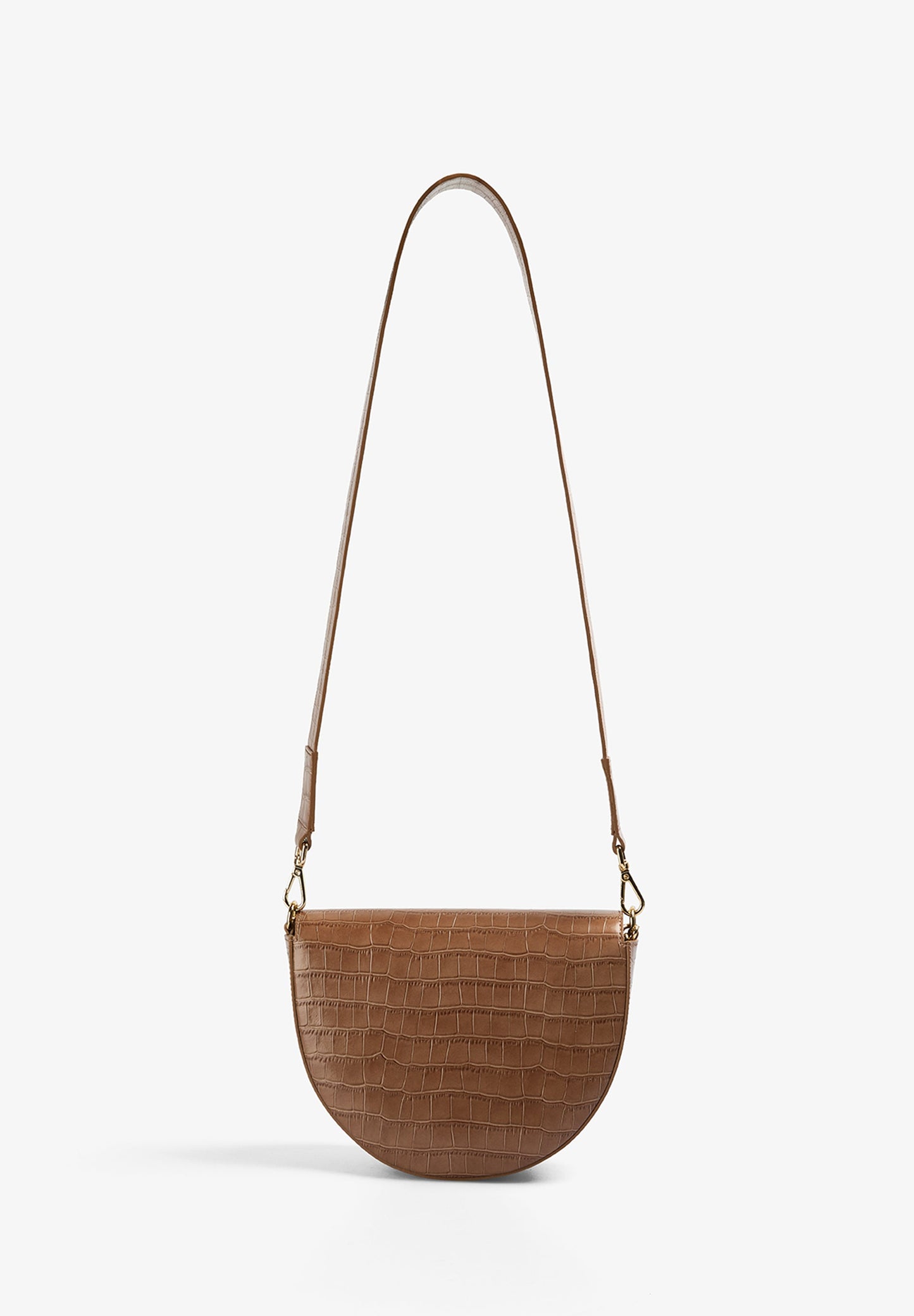 BOLSA A TIRACOLO EM PELE COM RELEVO