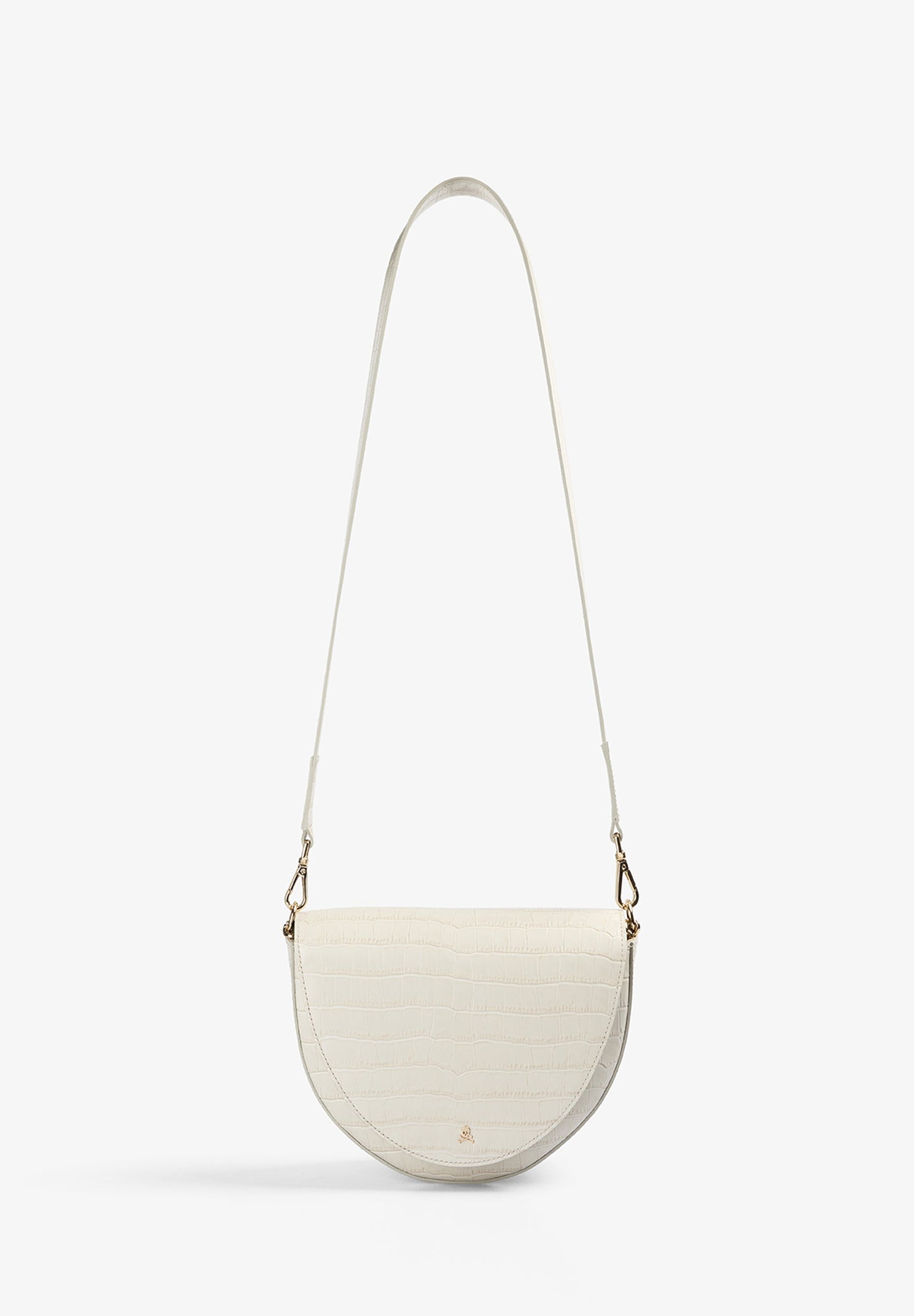 BOLSA A TIRACOLO EM PELE COM RELEVO