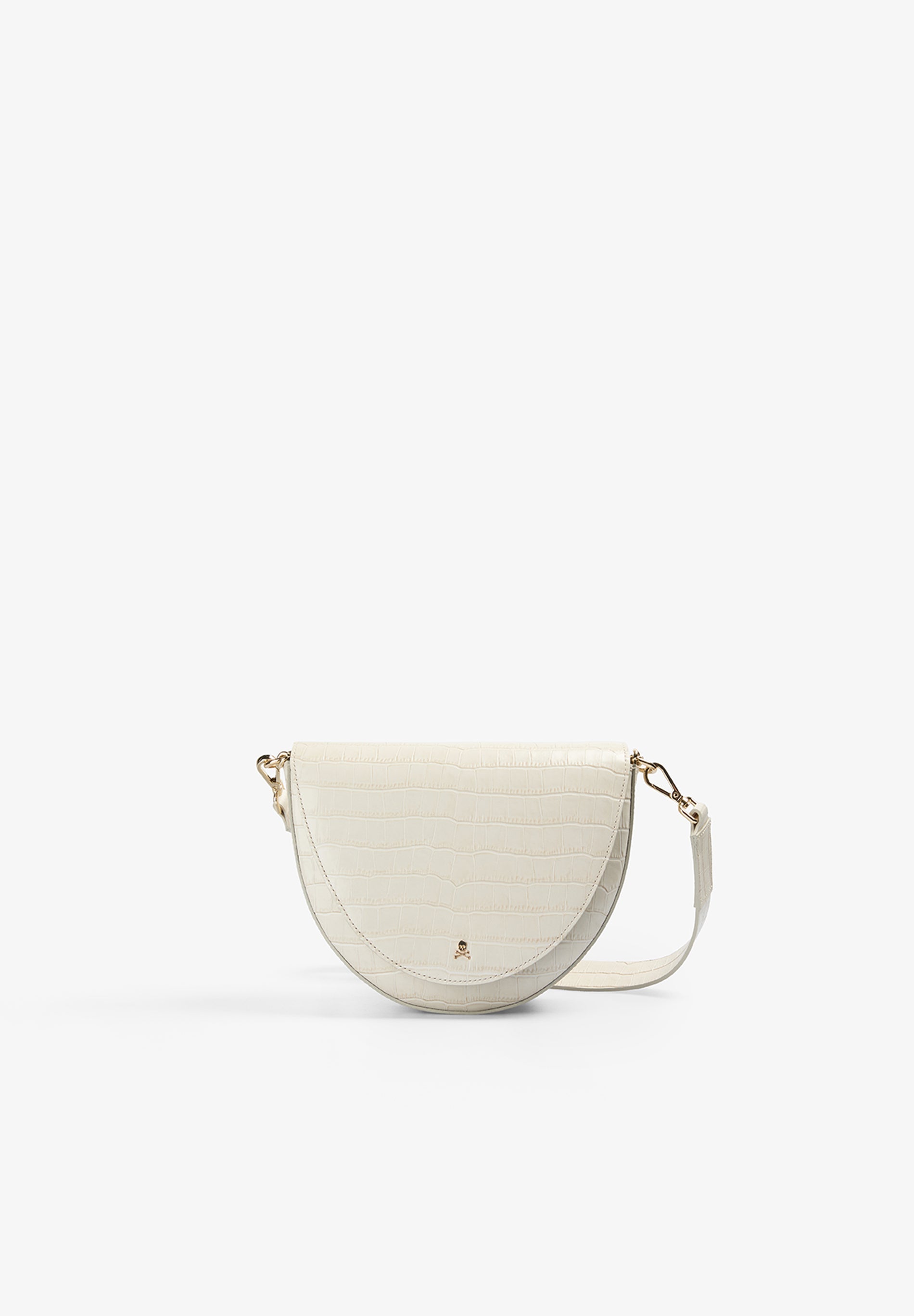 BOLSA A TIRACOLO EM PELE COM RELEVO