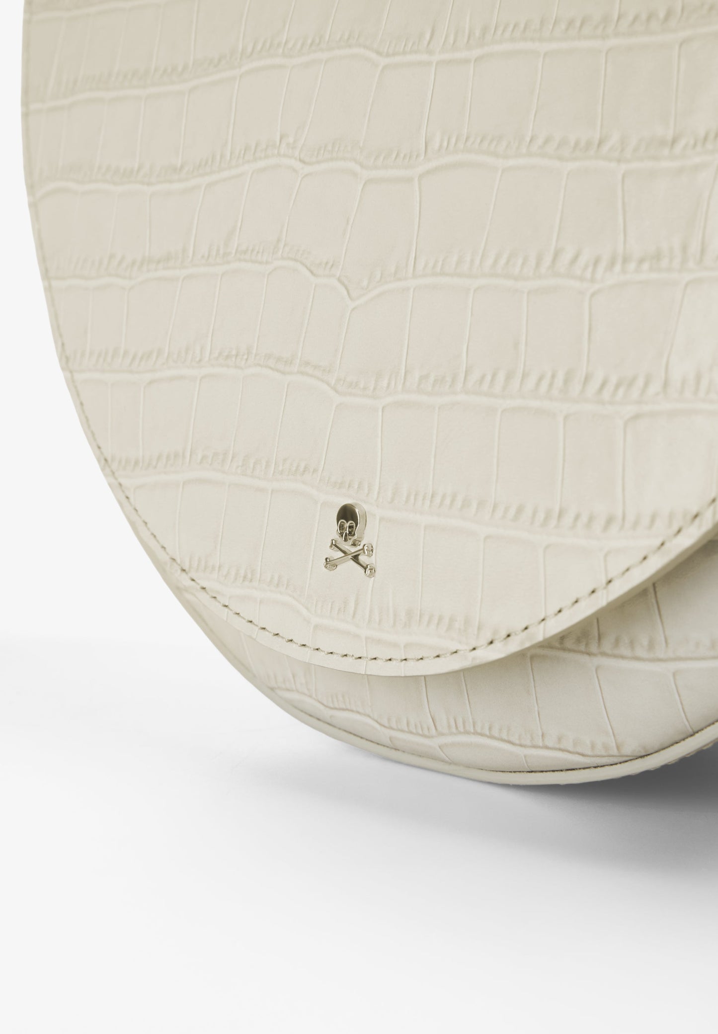 BOLSA A TIRACOLO EM PELE COM RELEVO