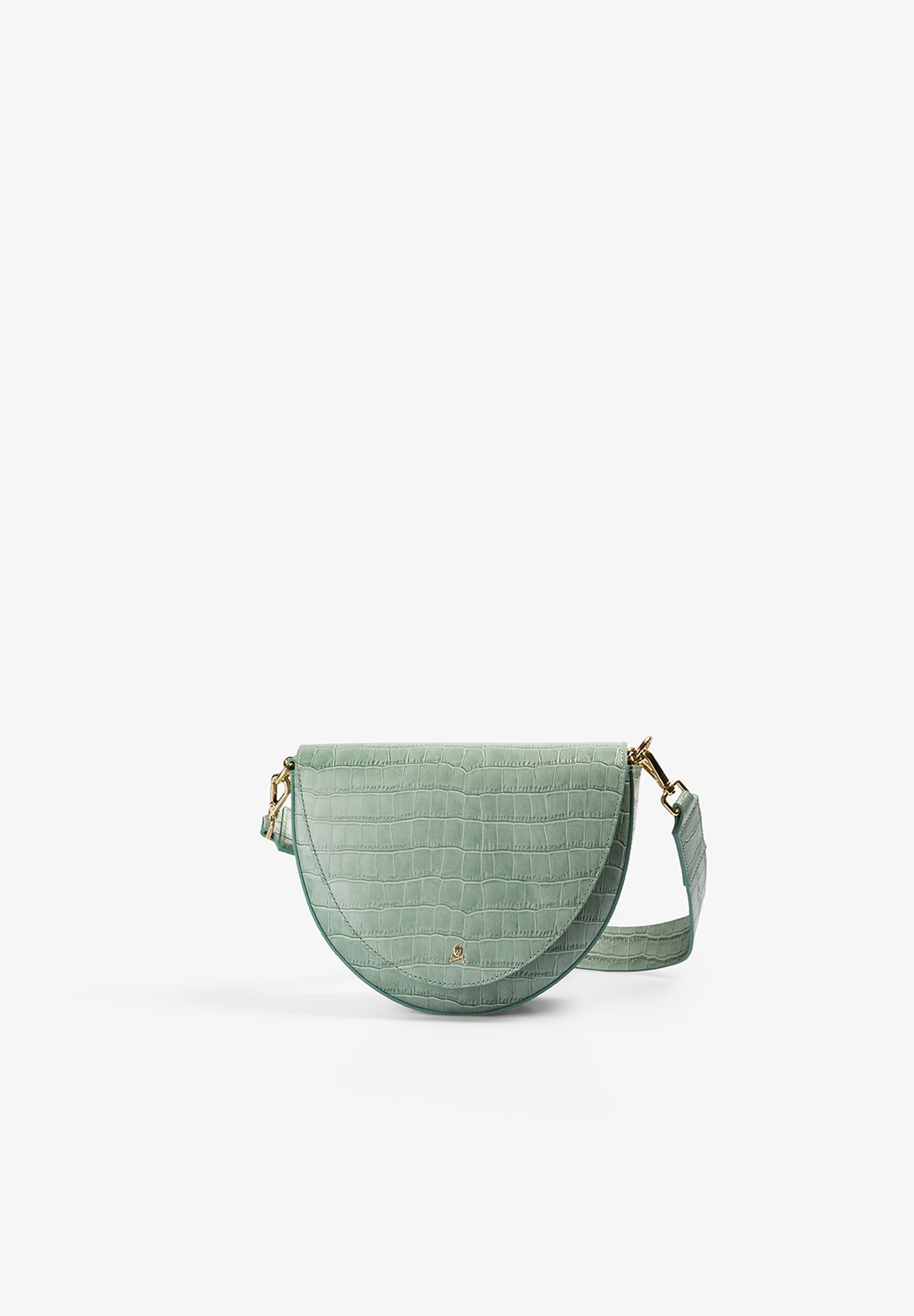 BOLSA A TIRACOLO EM PELE COM RELEVO
