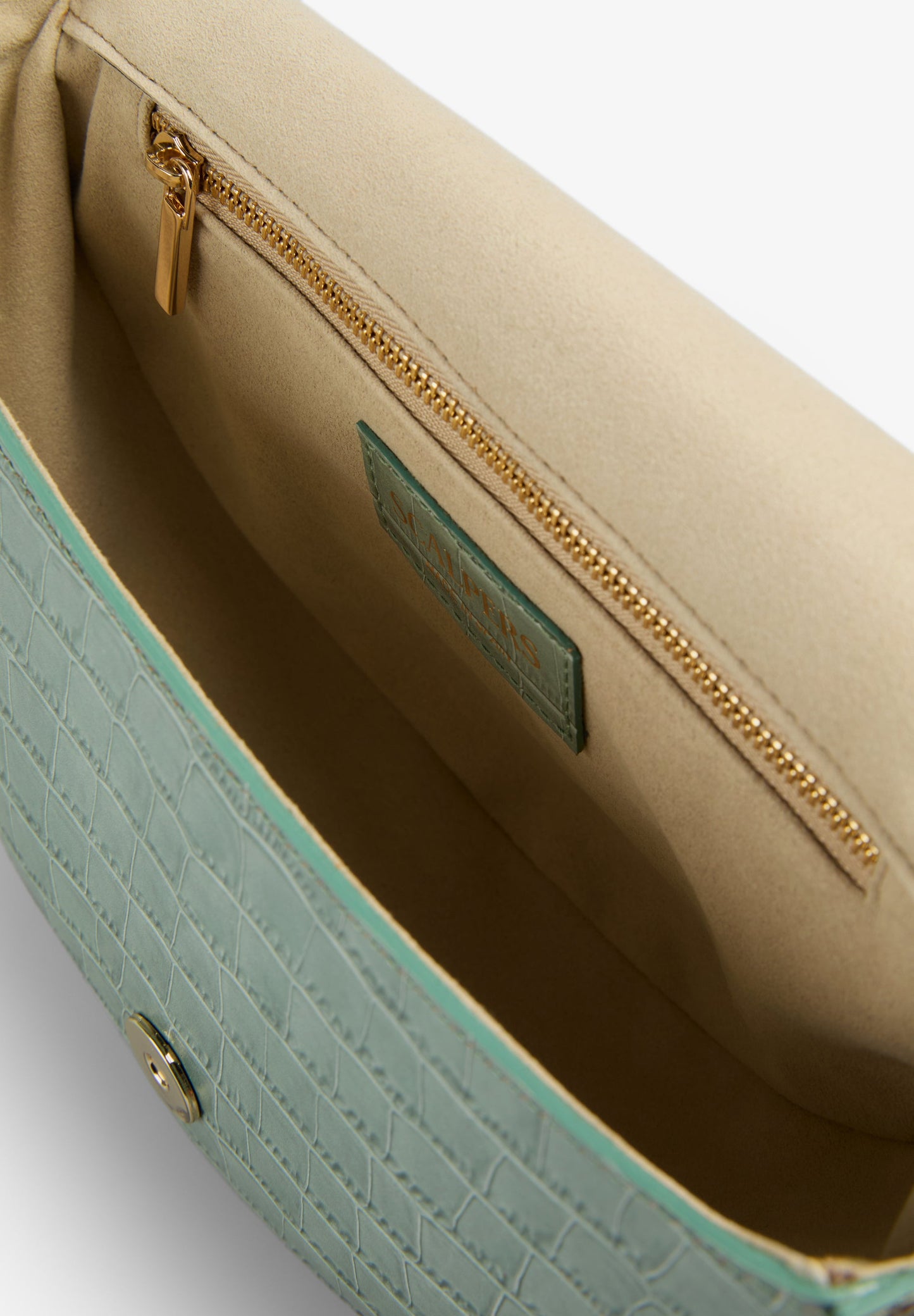 BOLSA A TIRACOLO EM PELE COM RELEVO