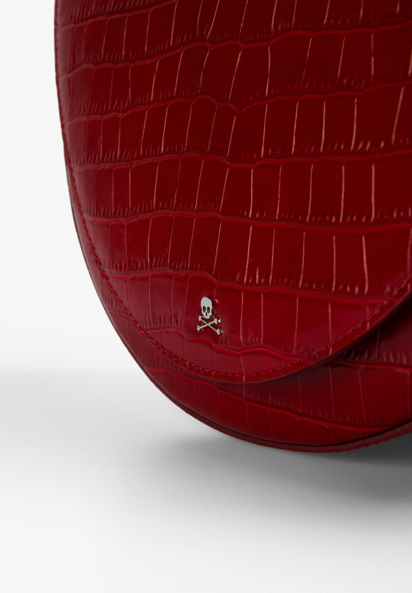 BOLSA A TIRACOLO EM PELE COM RELEVO