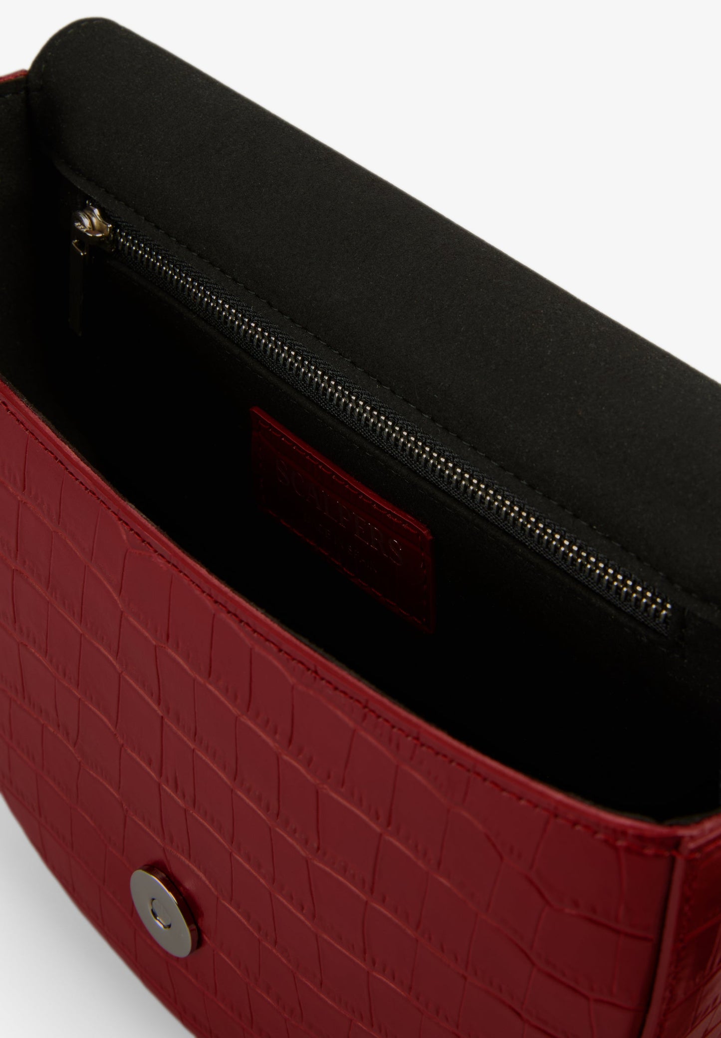 BOLSA A TIRACOLO EM PELE COM RELEVO