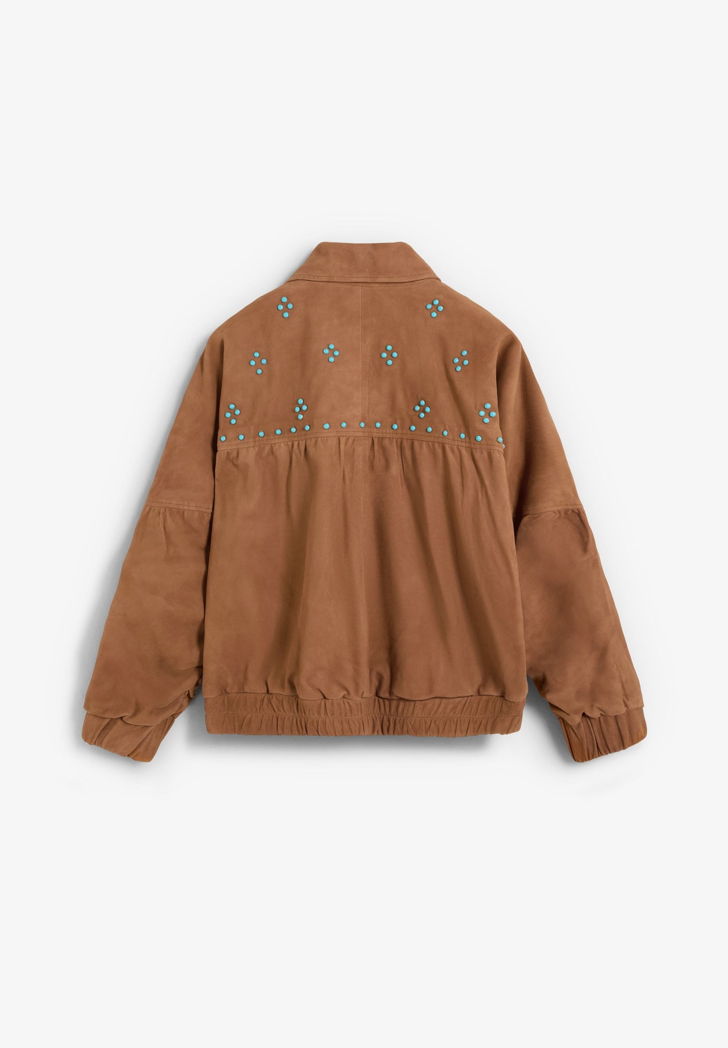 CARDIGAN BOMBER CAMURÇA TACHAS