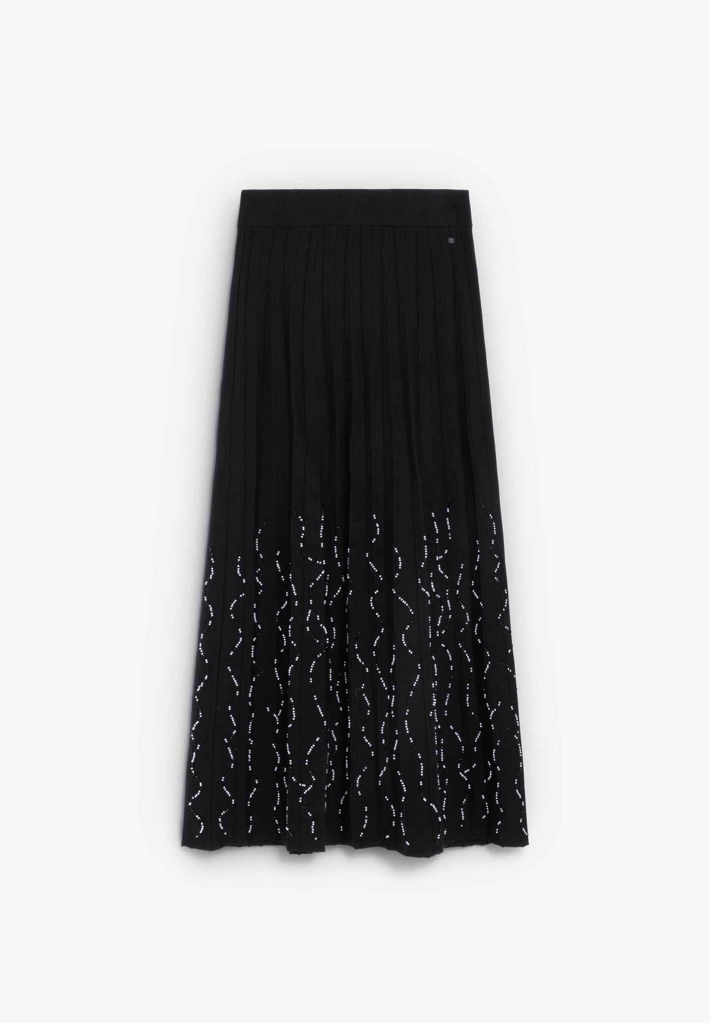 SAIA MIDI DE MALHA COM MISSANGAS