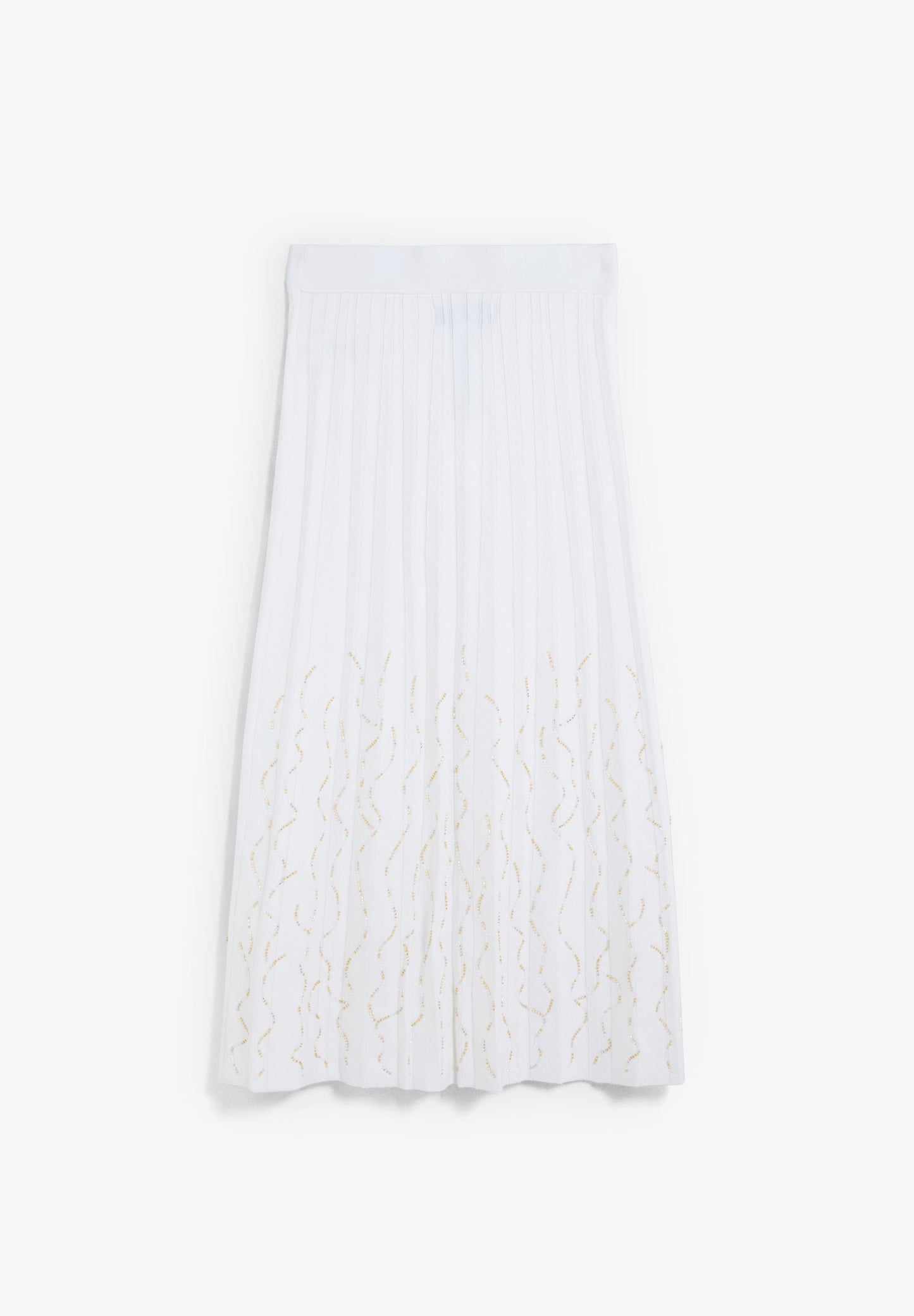 SAIA MIDI DE MALHA COM MISSANGAS