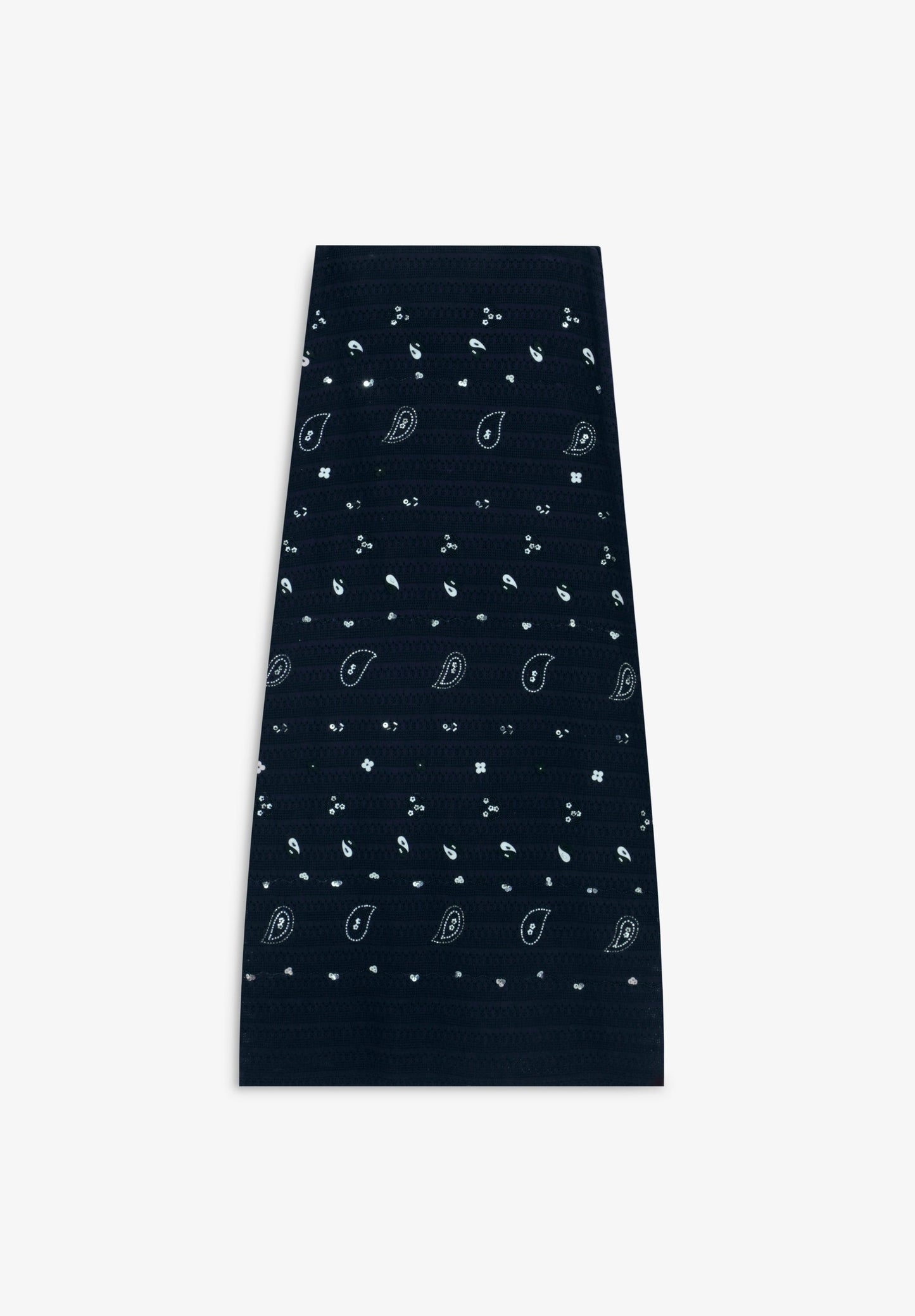 SAIA DE MALHA MIDI COM MISSANGAS