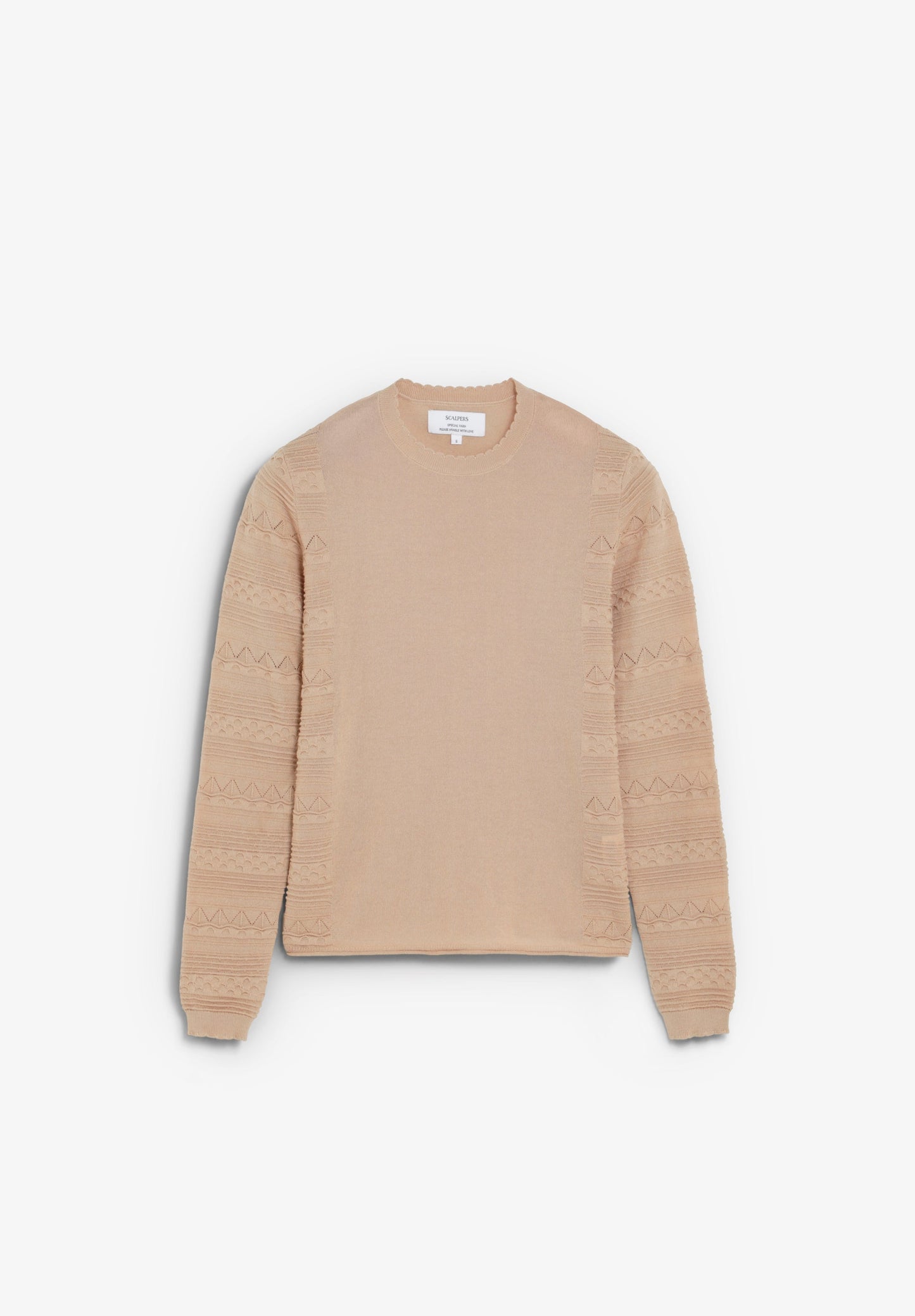 SWEATER DE MALHA COM PORMENORES