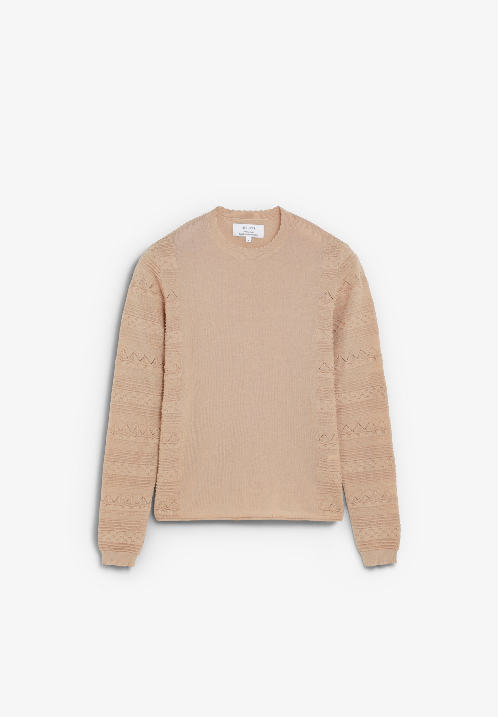 SWEATER DE MALHA COM PORMENORES