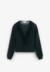 SWEATER DE RENDILHADO COM FRANJAS
