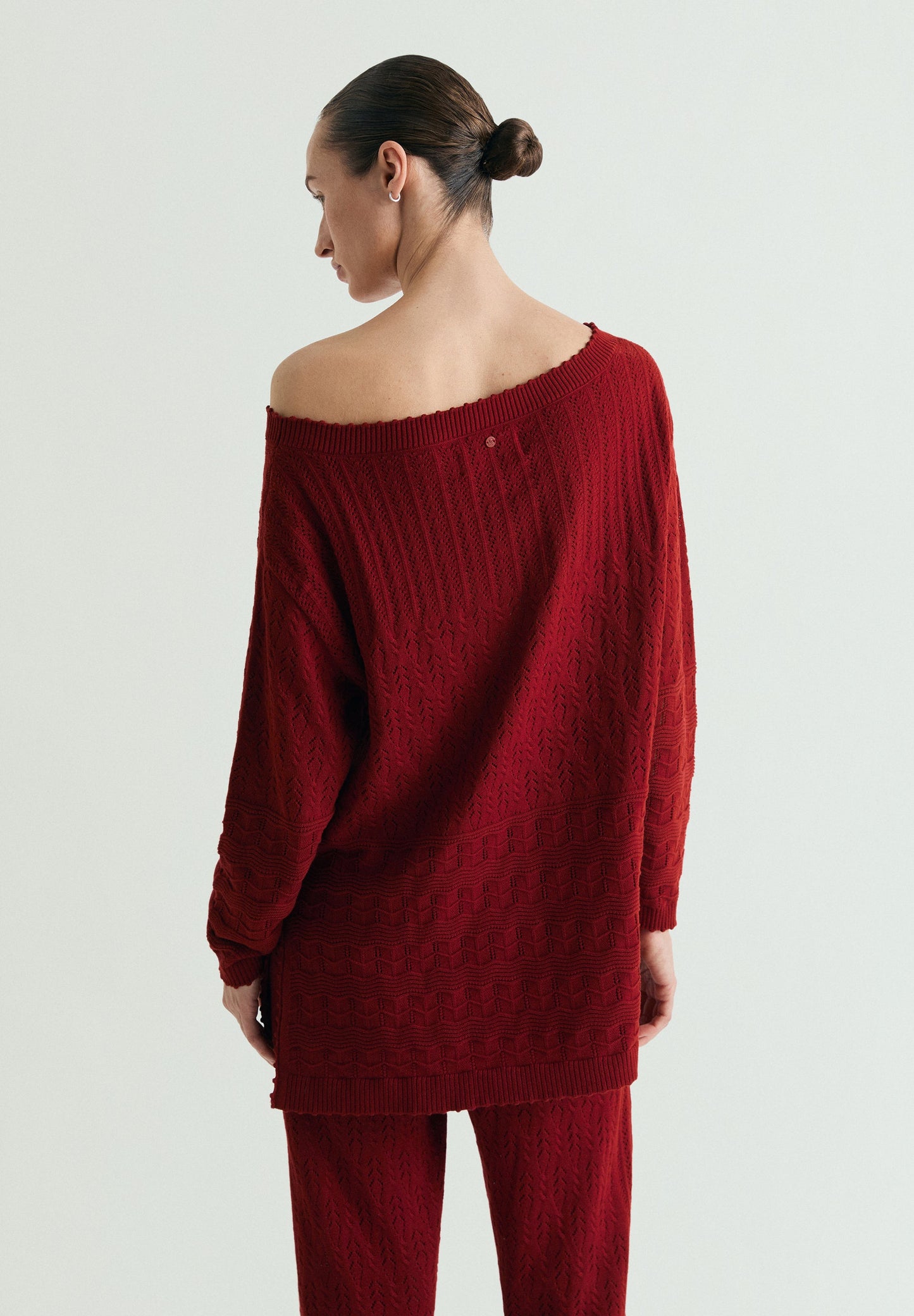SWEATER POINTELLE ABERTURAS