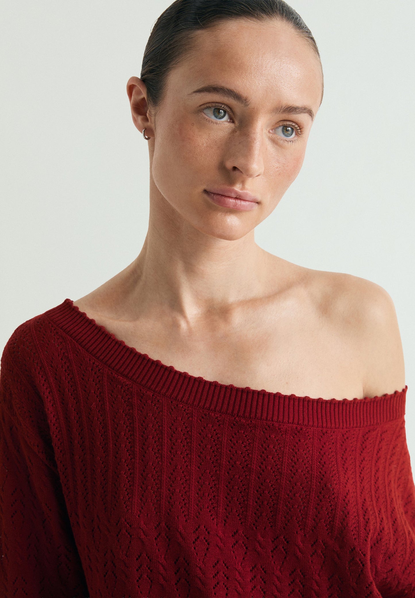 SWEATER POINTELLE ABERTURAS