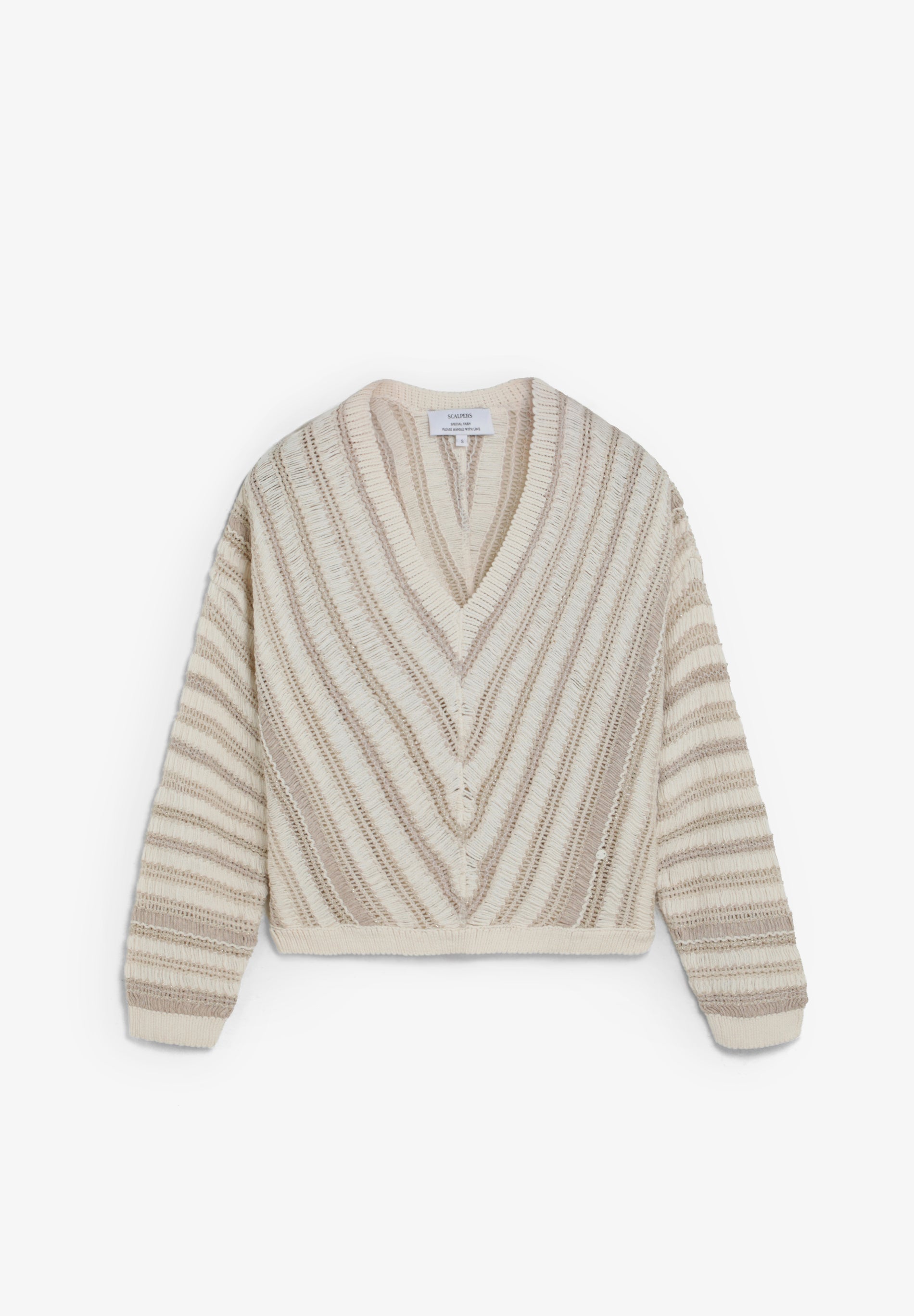 SWEATER ÀS RISCAS MULTICOLOR