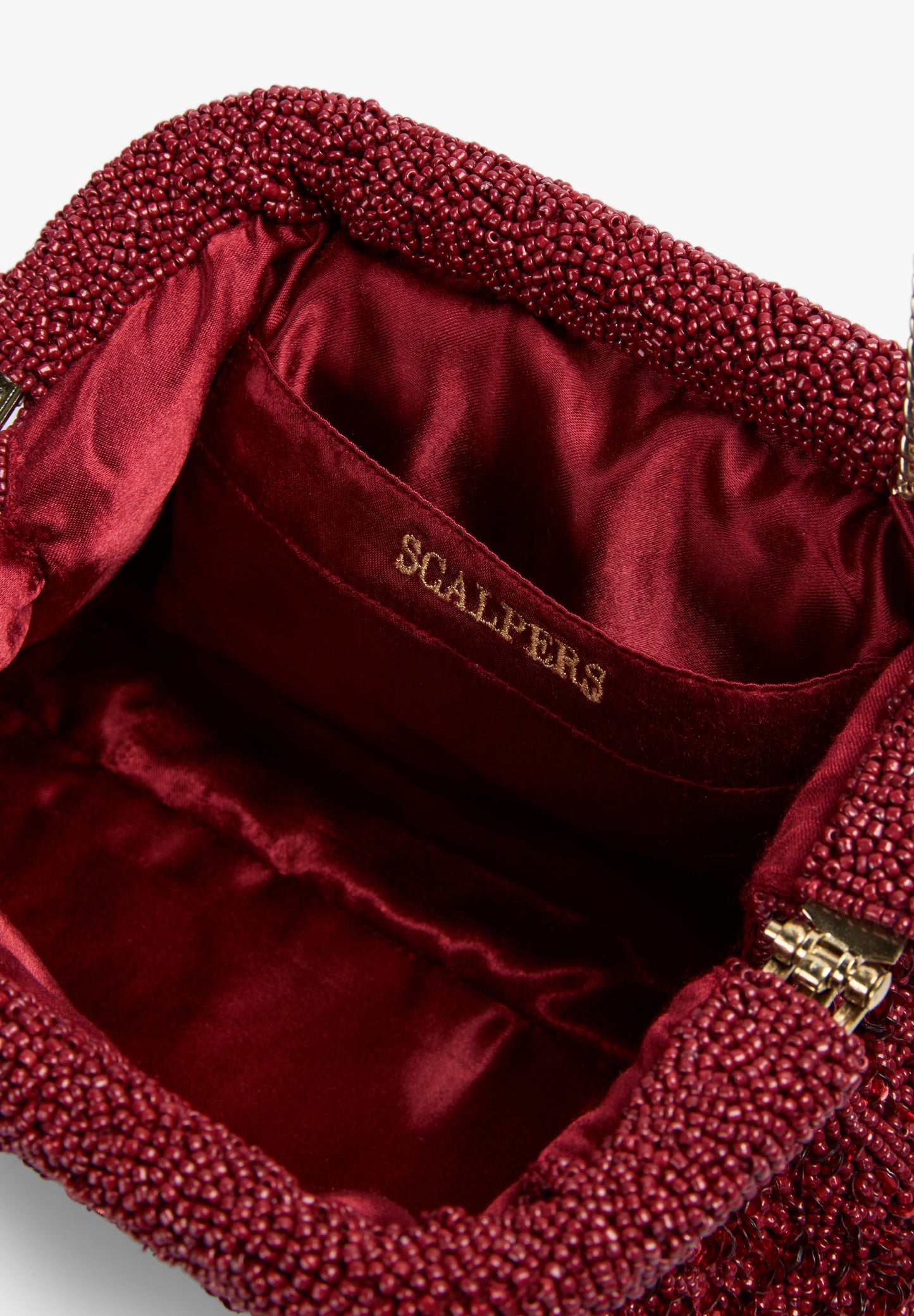 BOLSA CLUTCH COM CONTAS