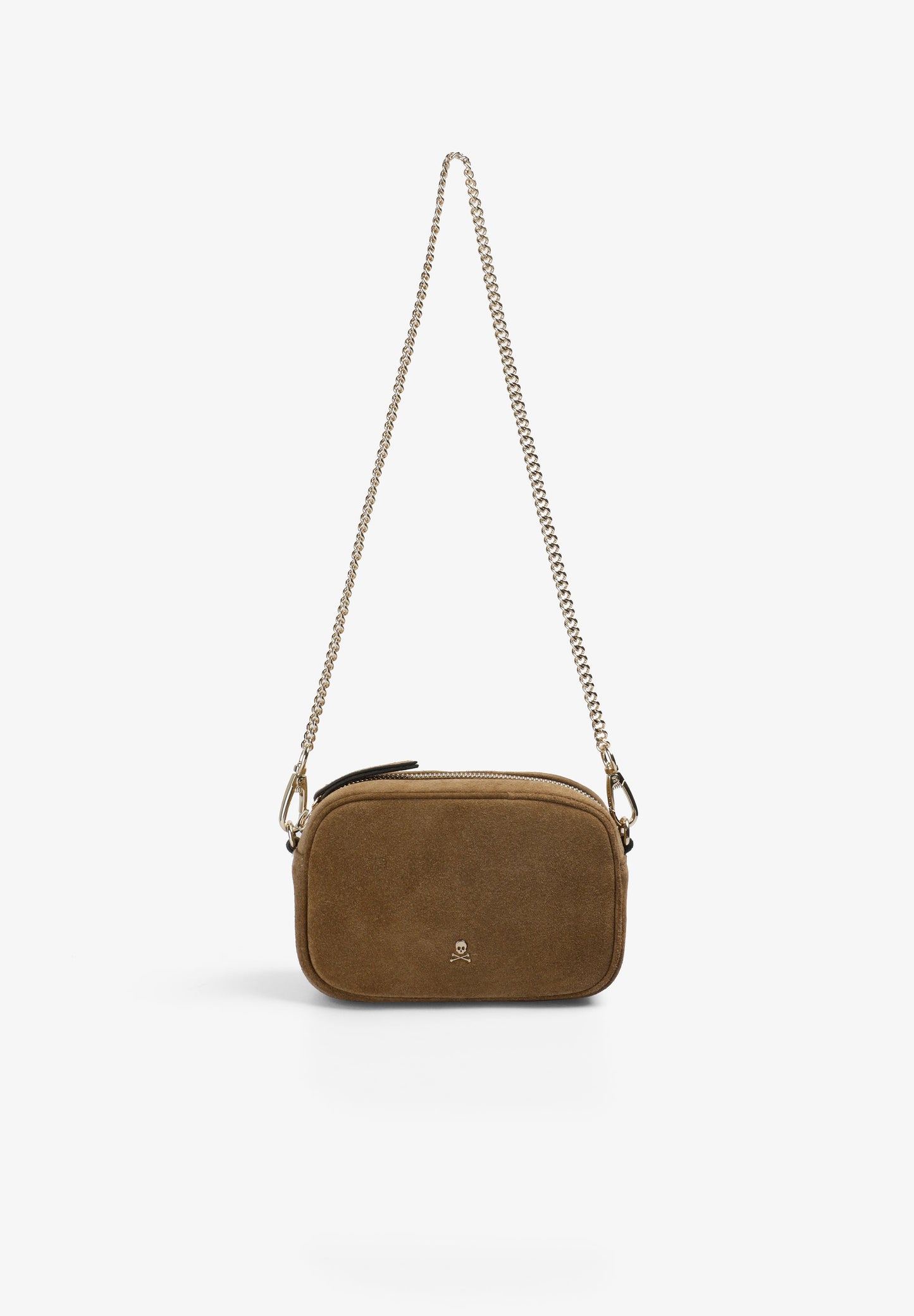 BOLSA A TIRACOLO EM CAMURÇA MINI