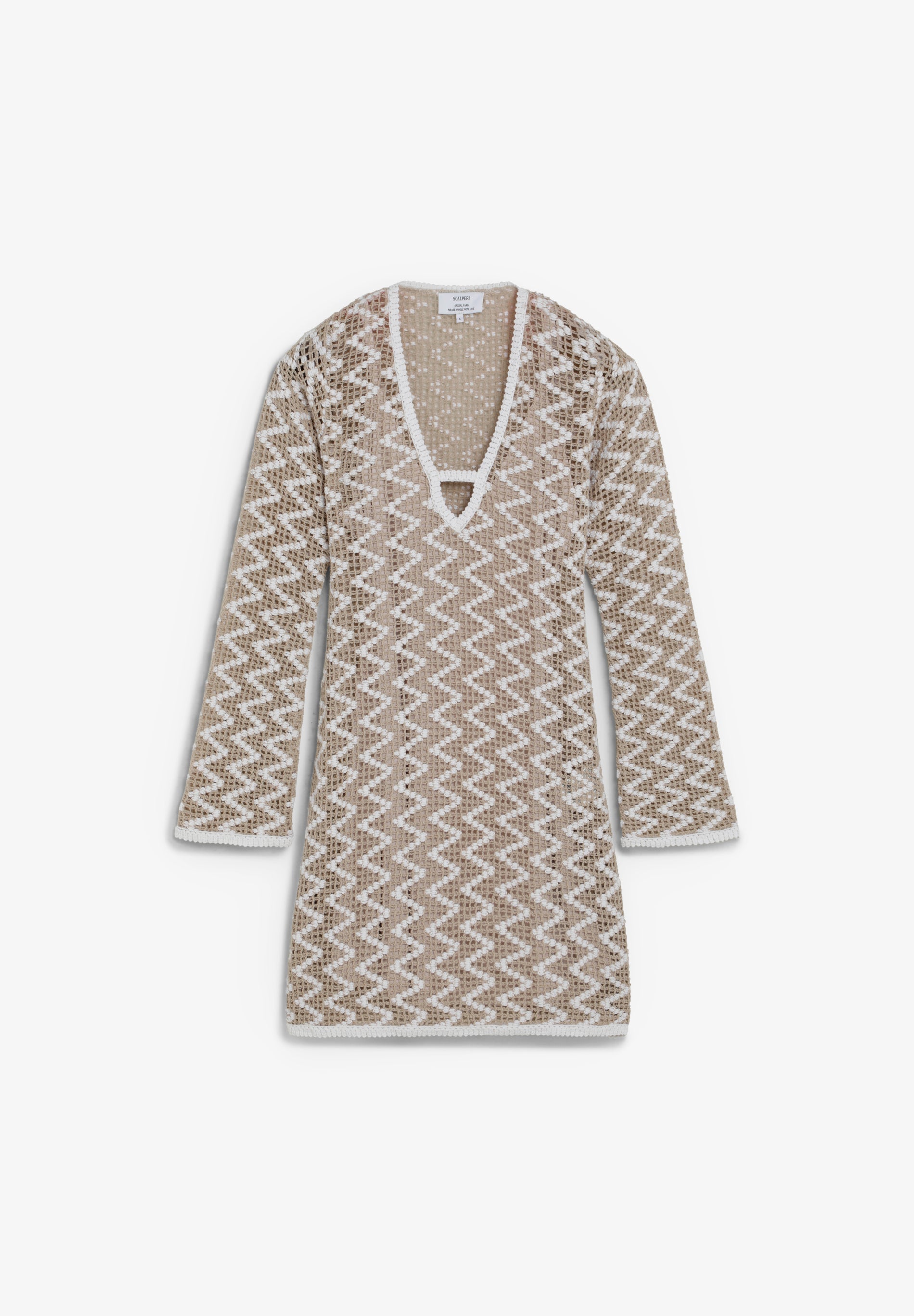 VESTIDO MINI DE CROCHÉ