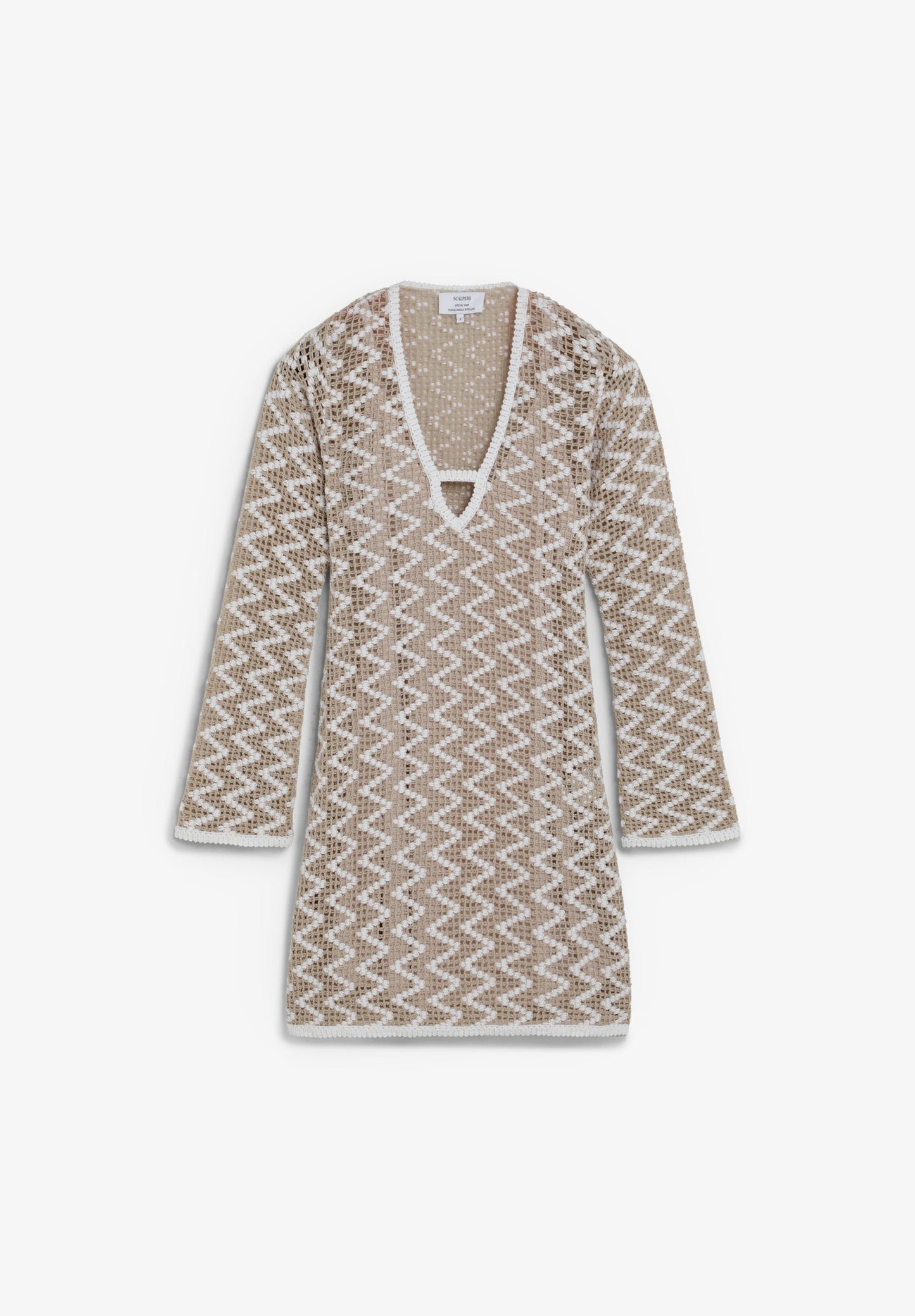 VESTIDO MINI DE CROCHÉ