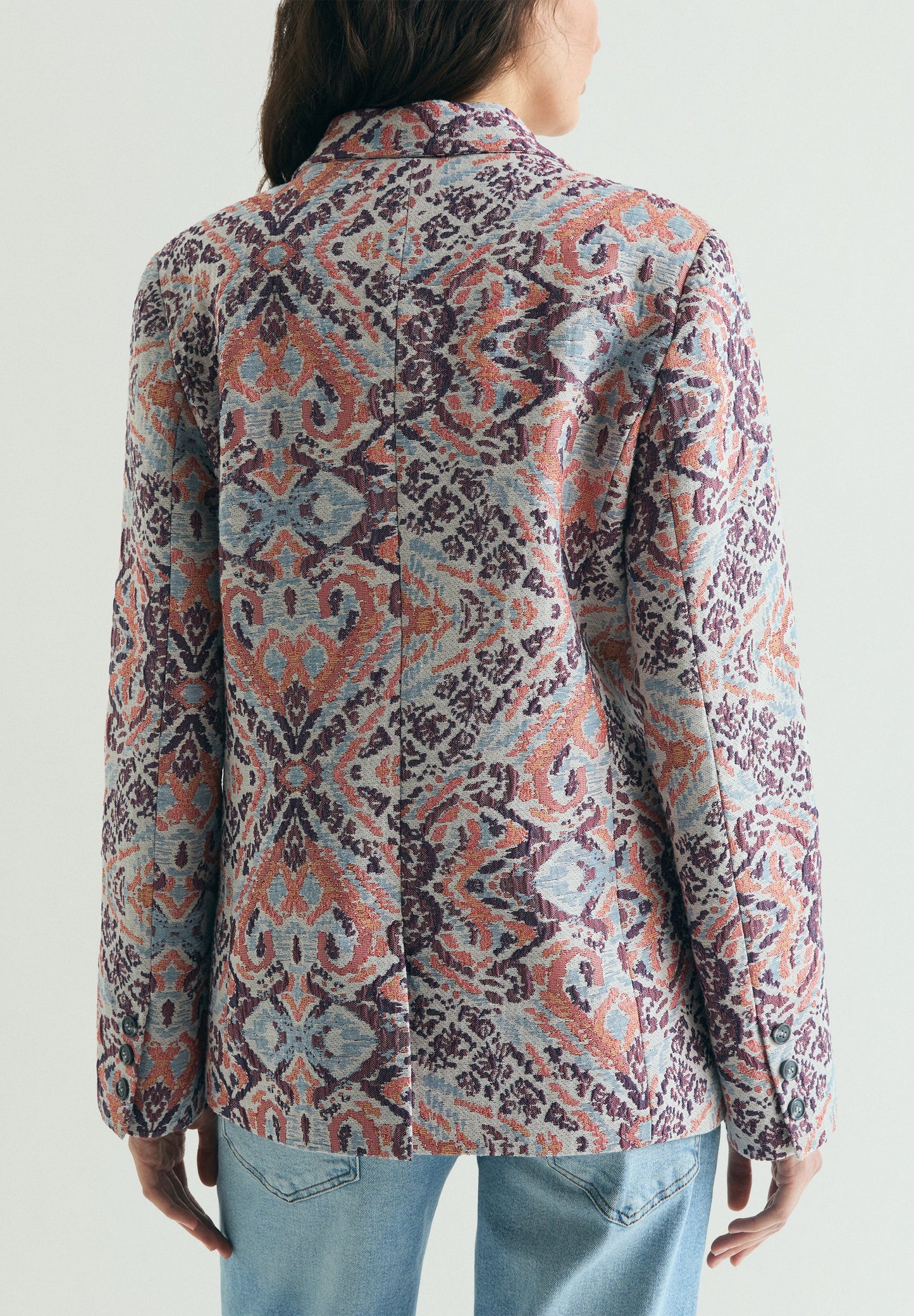 BLAZER ESTAMPADO EM JACQUARD