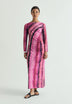 VESTIDO FIO METALIZADO TIE-DYE