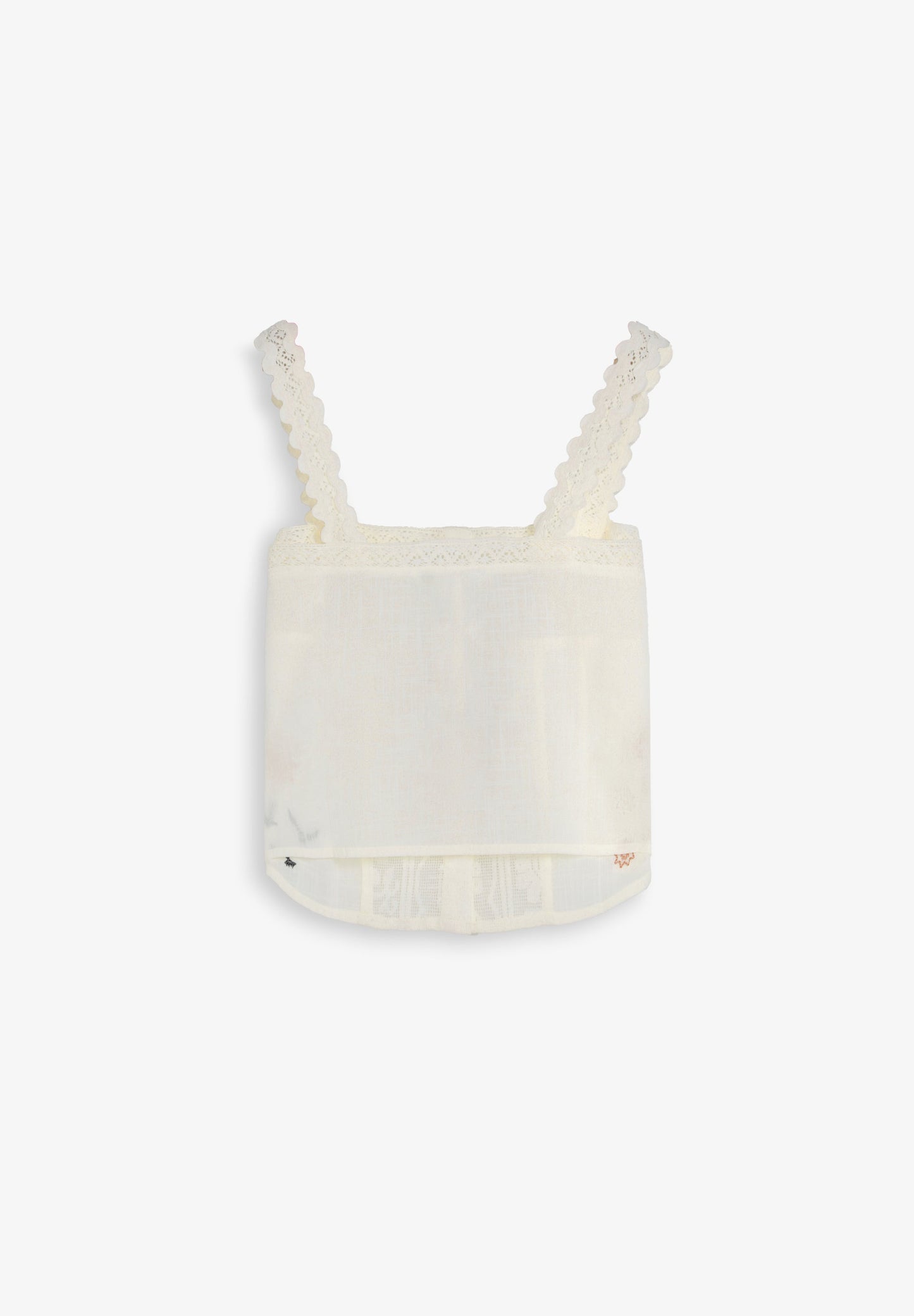 TOP DE BORDADOS COM RENDA