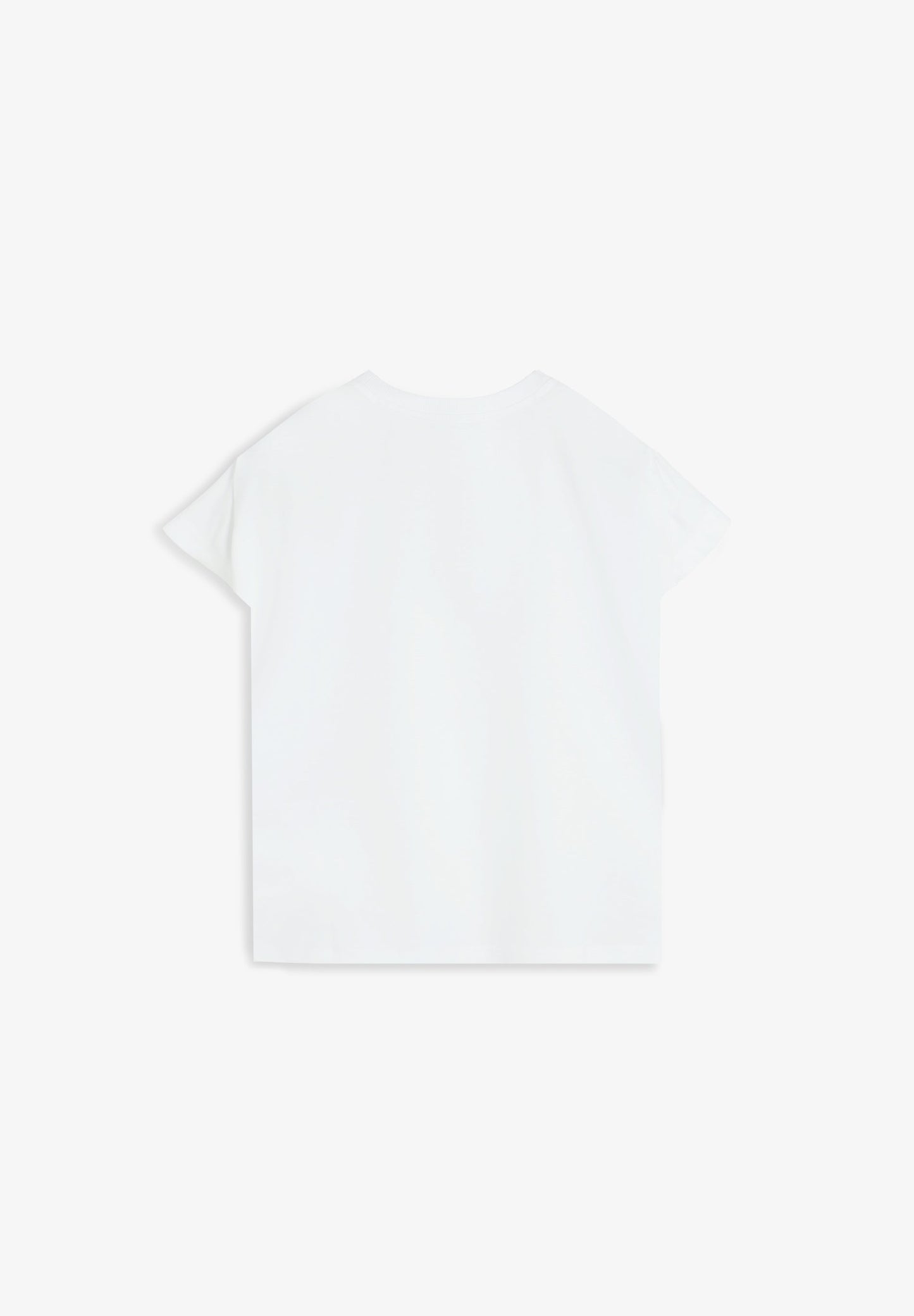 T-SHIRT DE MANGA CURTA COM PENDENTE