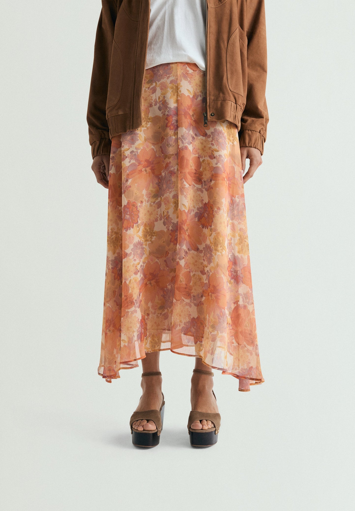 SAIA MIDI FLORAL