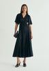 VESTIDO ACETINADO COM CUT OUT