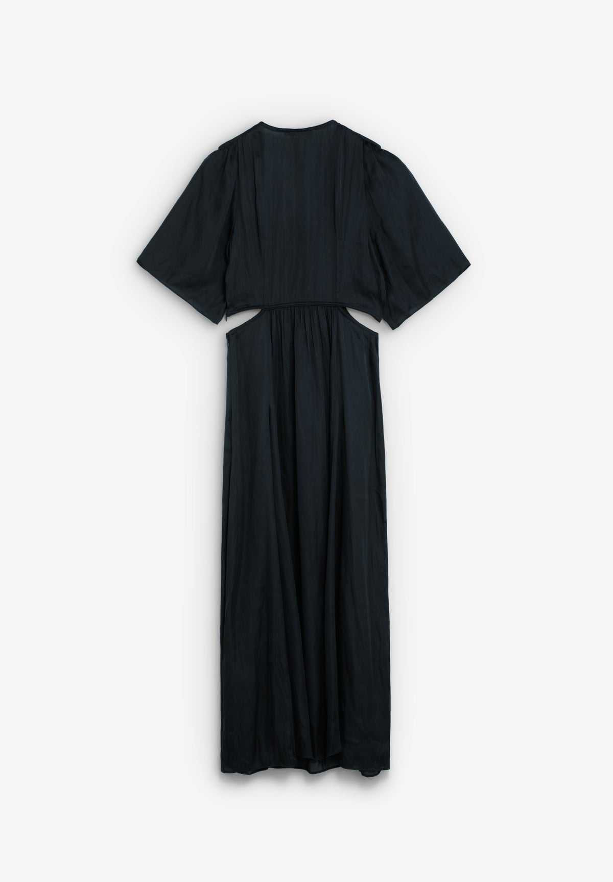 VESTIDO ACETINADO COM CUT OUT