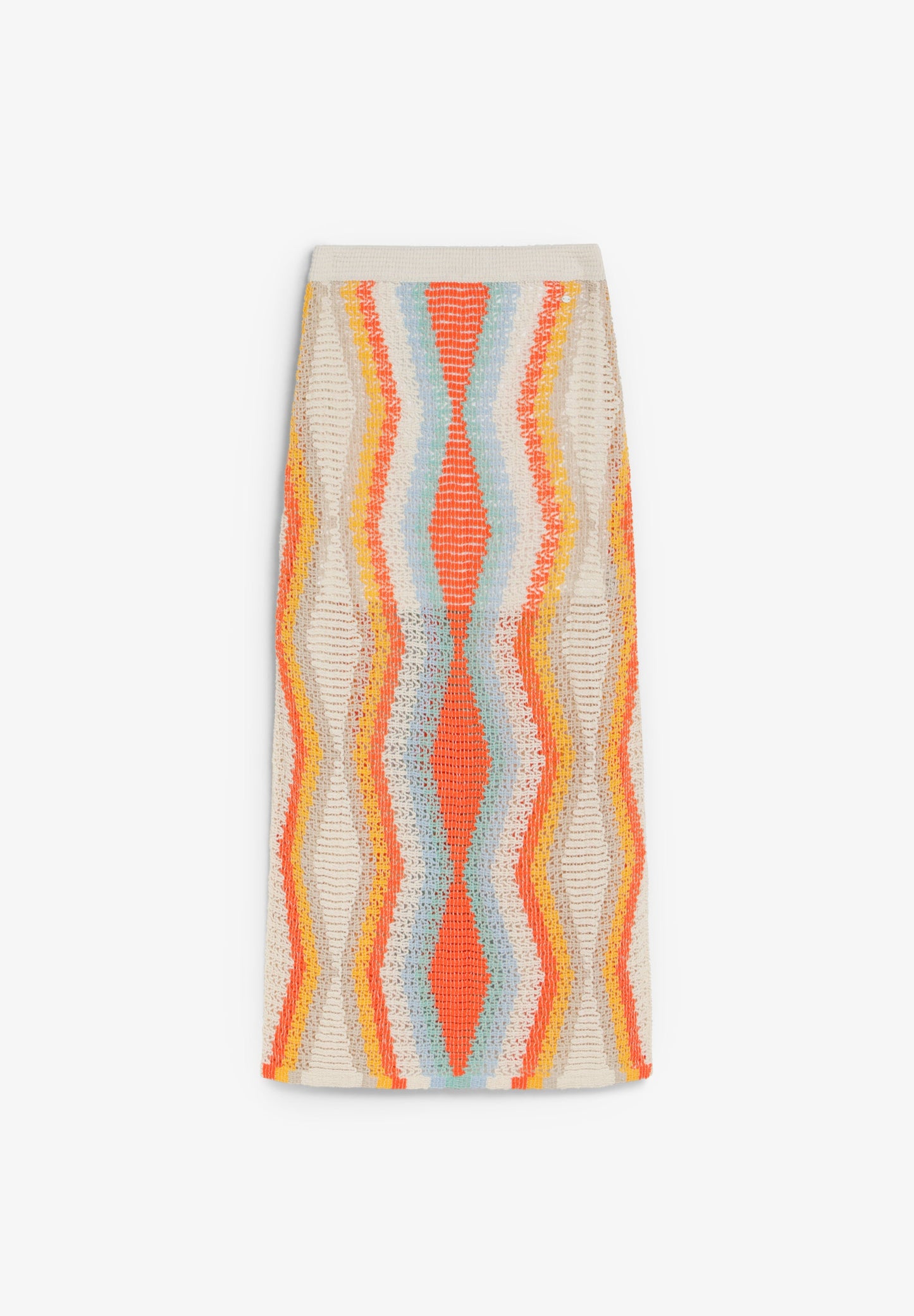 SAIA EM CROCHET MULTICOLOR