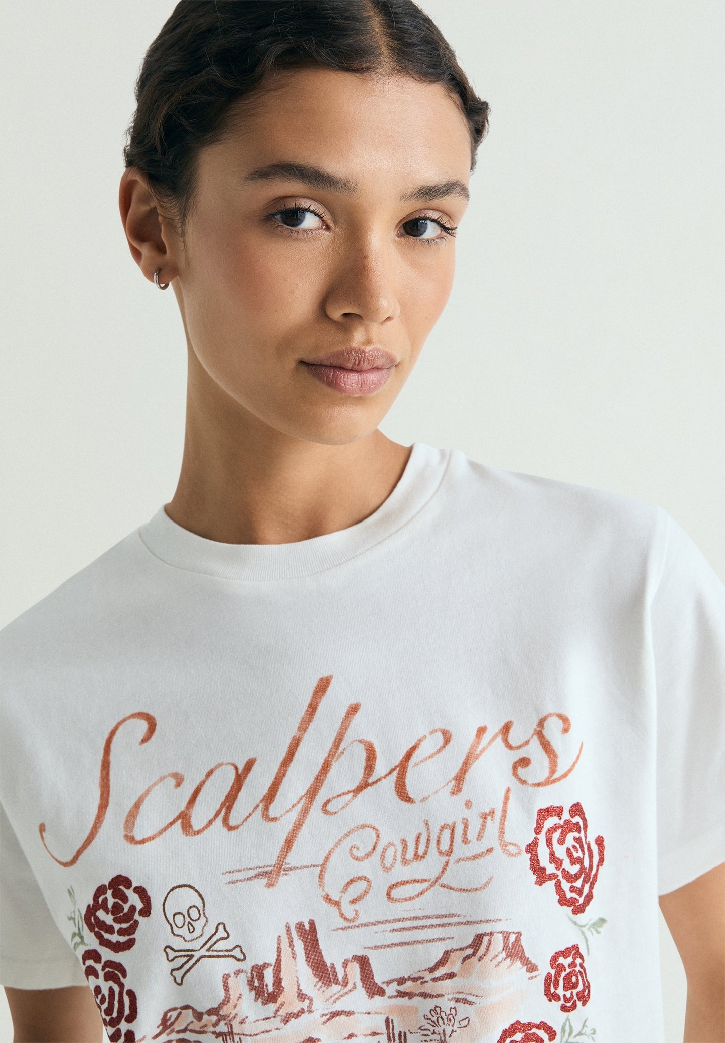 T-SHIRT PADRÃO GLITTER