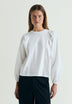 T-SHIRT COM MANGAS ABALONADAS