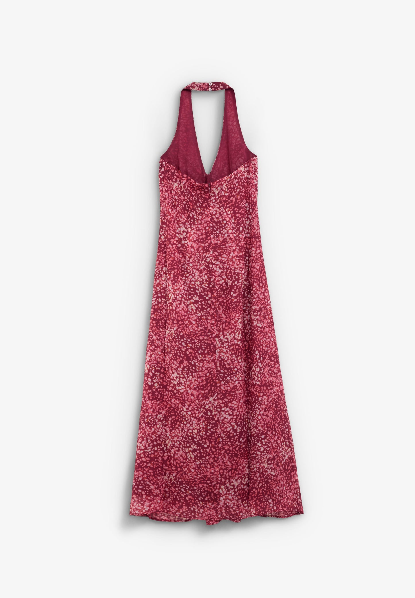 VESTIDO HALTER COM PADRÃO