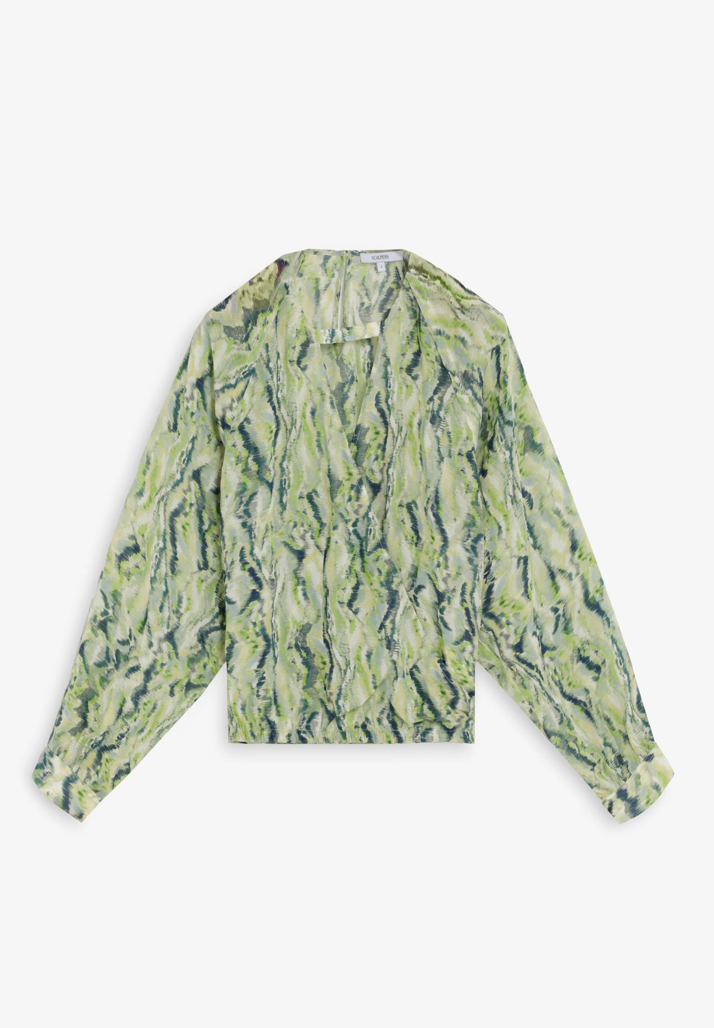 BLUSA FLUIDA COM PADRÃO