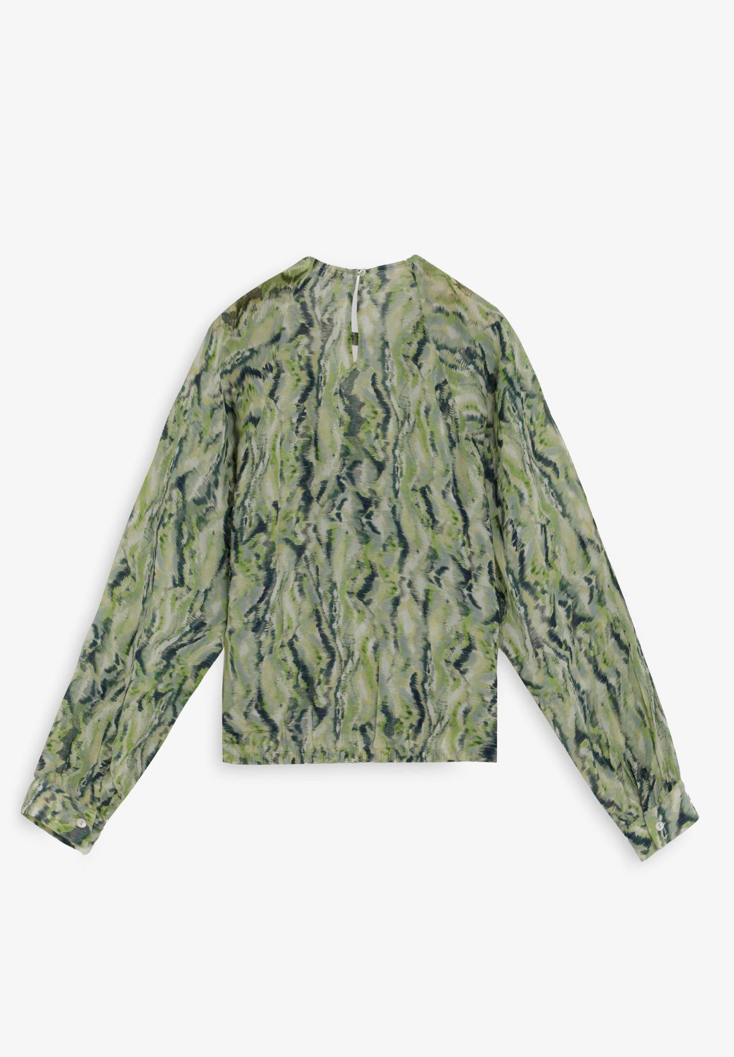 BLUSA FLUIDA COM PADRÃO