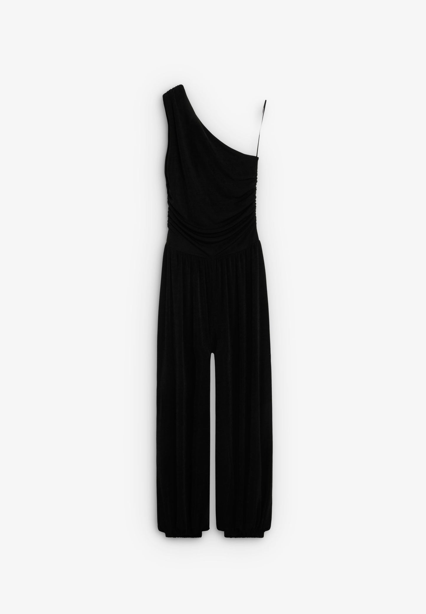 SCASY DRAPPED JERSEY JUMPSUIT