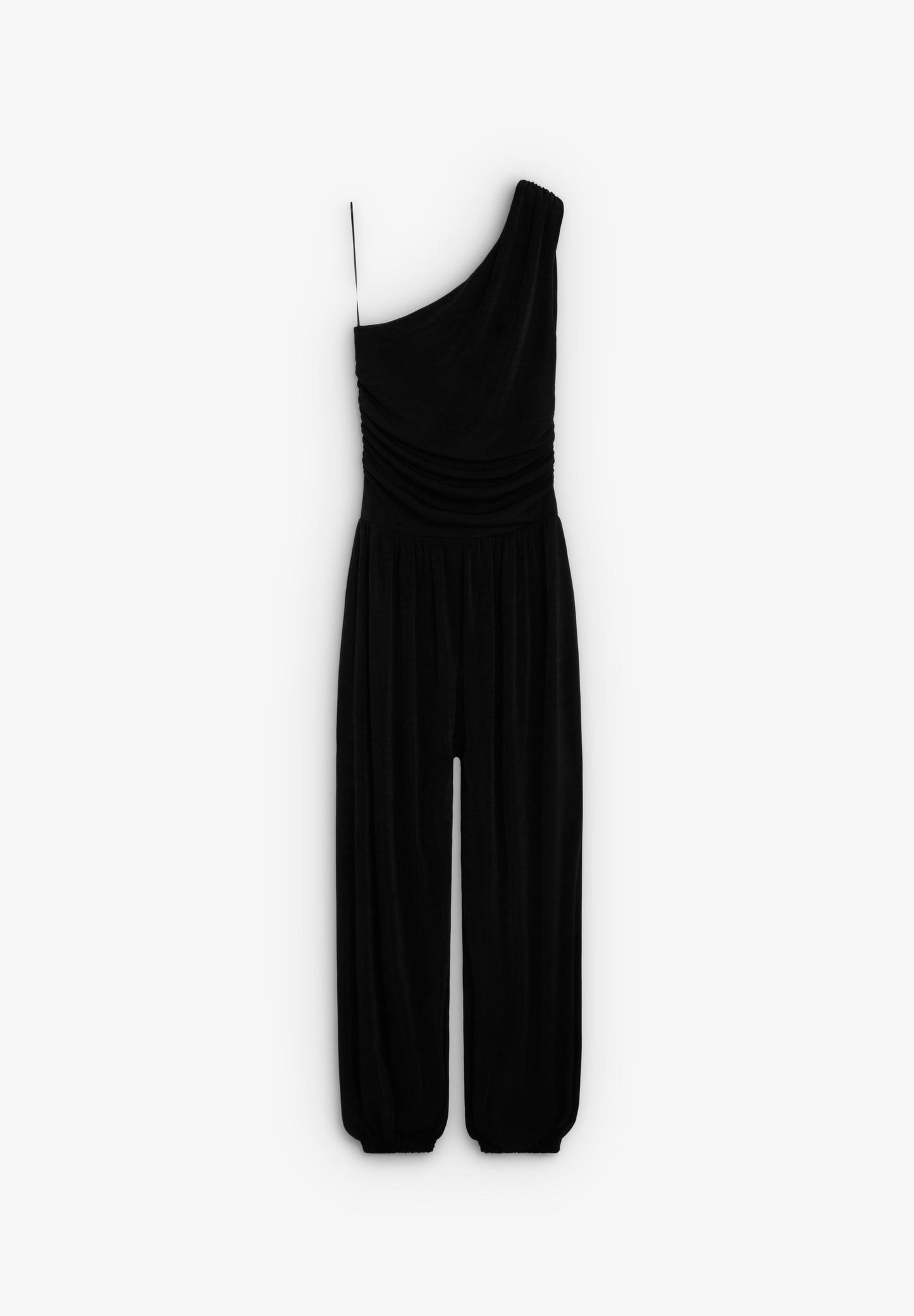 SCASY DRAPPED JERSEY JUMPSUIT