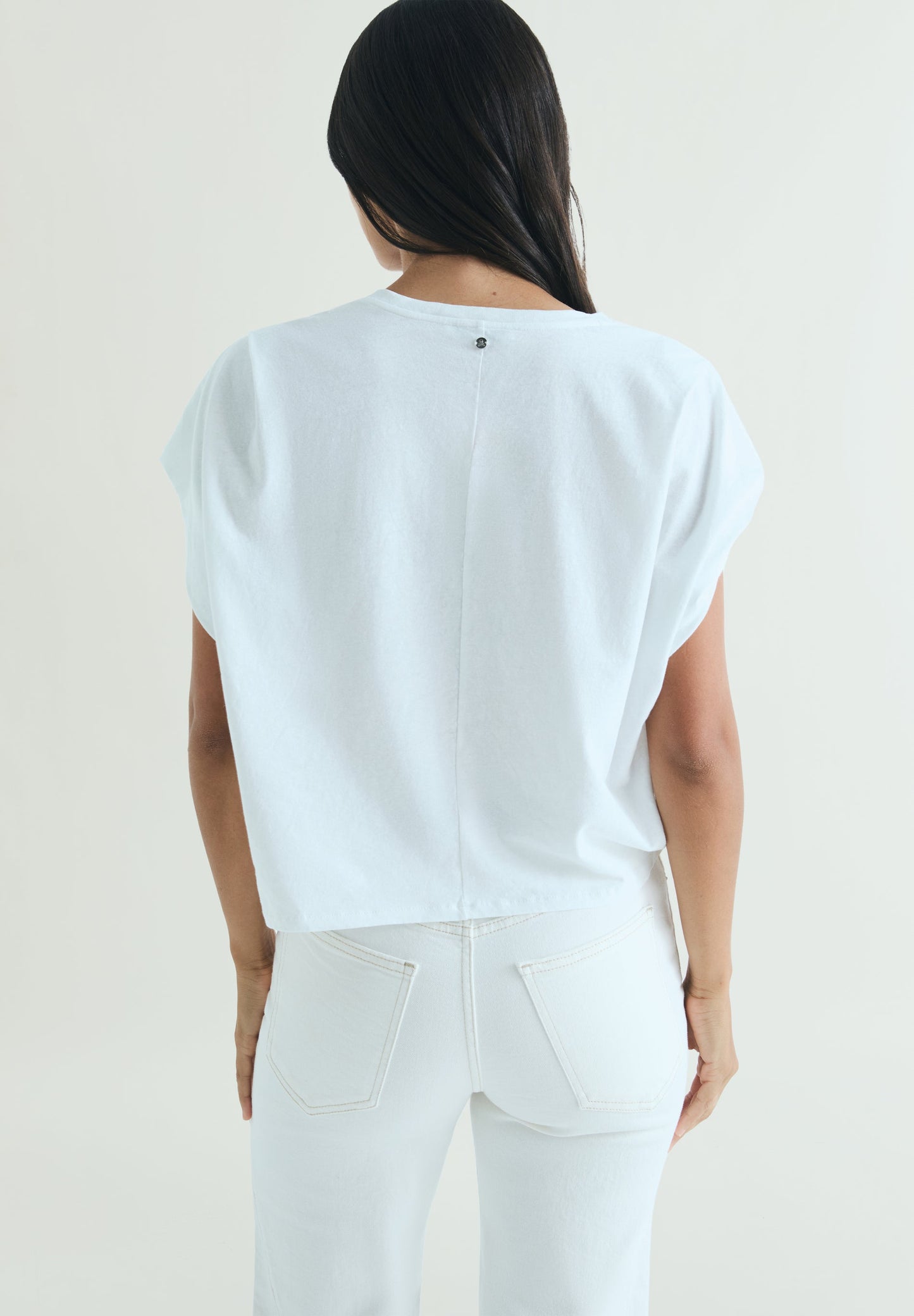 SCPLEATS LINEN TEE