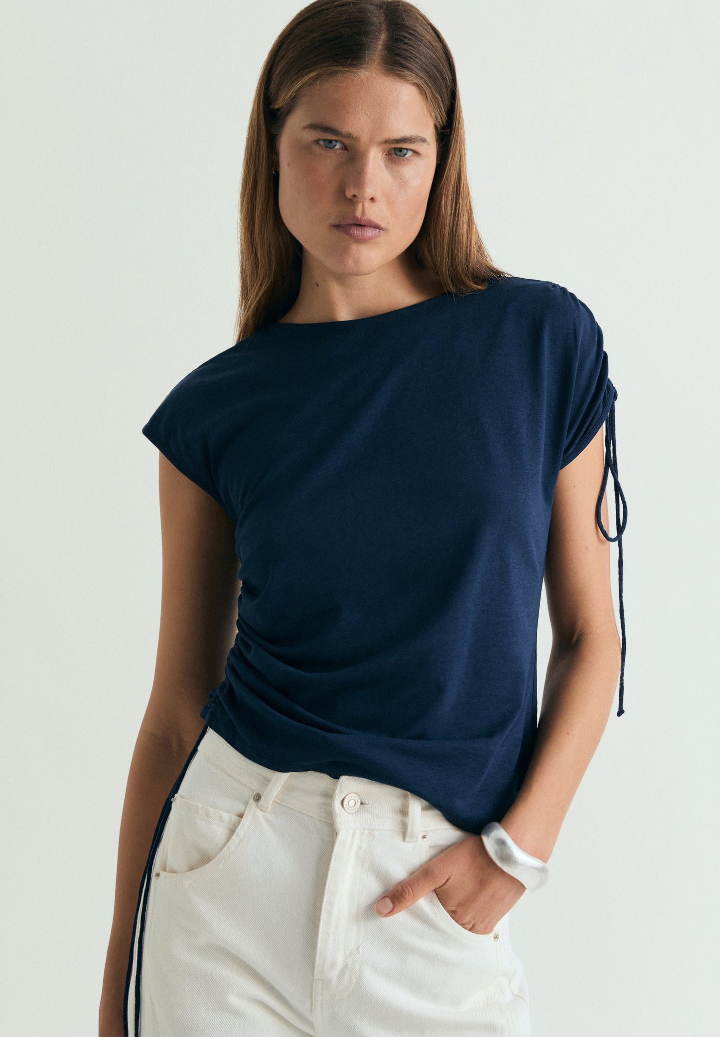 T-SHIRT DRAPEADA