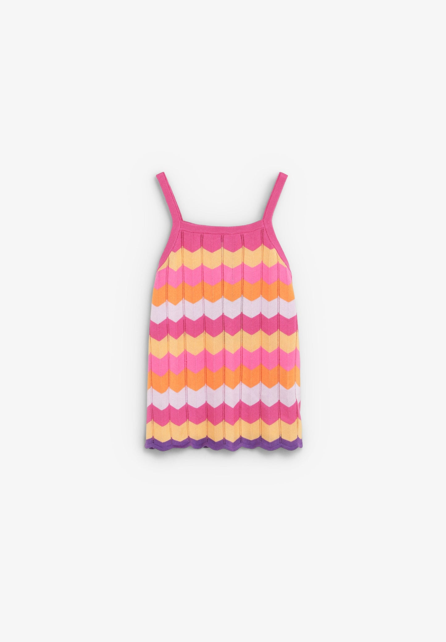 TOP DE MALHA MULTICOLOR