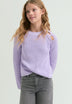 SWEATER DE MALHA COM ABERTURAS