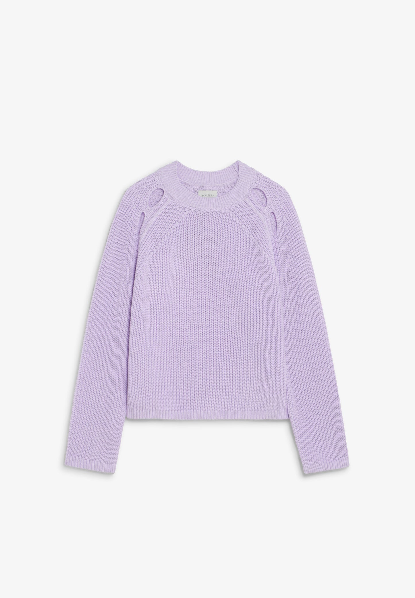 SWEATER DE MALHA COM ABERTURAS