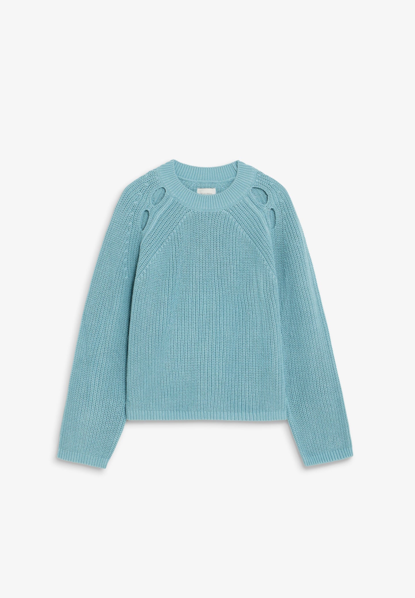 SWEATER DE MALHA COM ABERTURAS