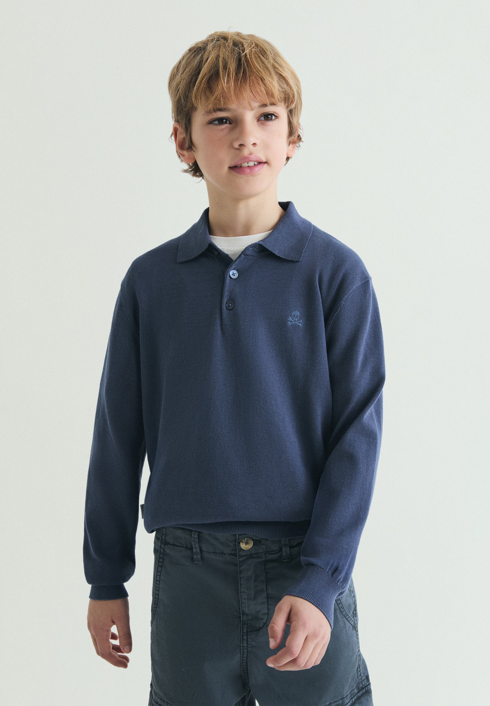 SWEATER CAMISA POLO DE MALHA