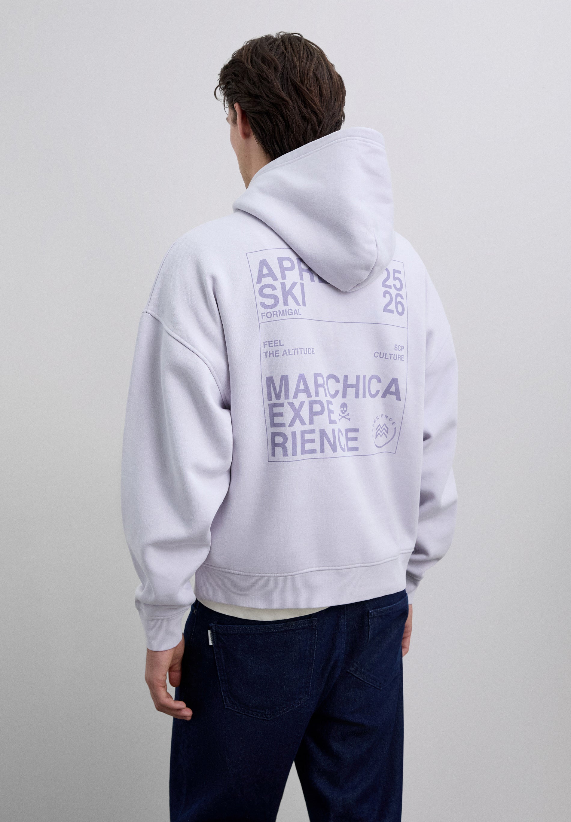 SWEATSHIRT COM CAPUZ MARCHICA & SCALPERS