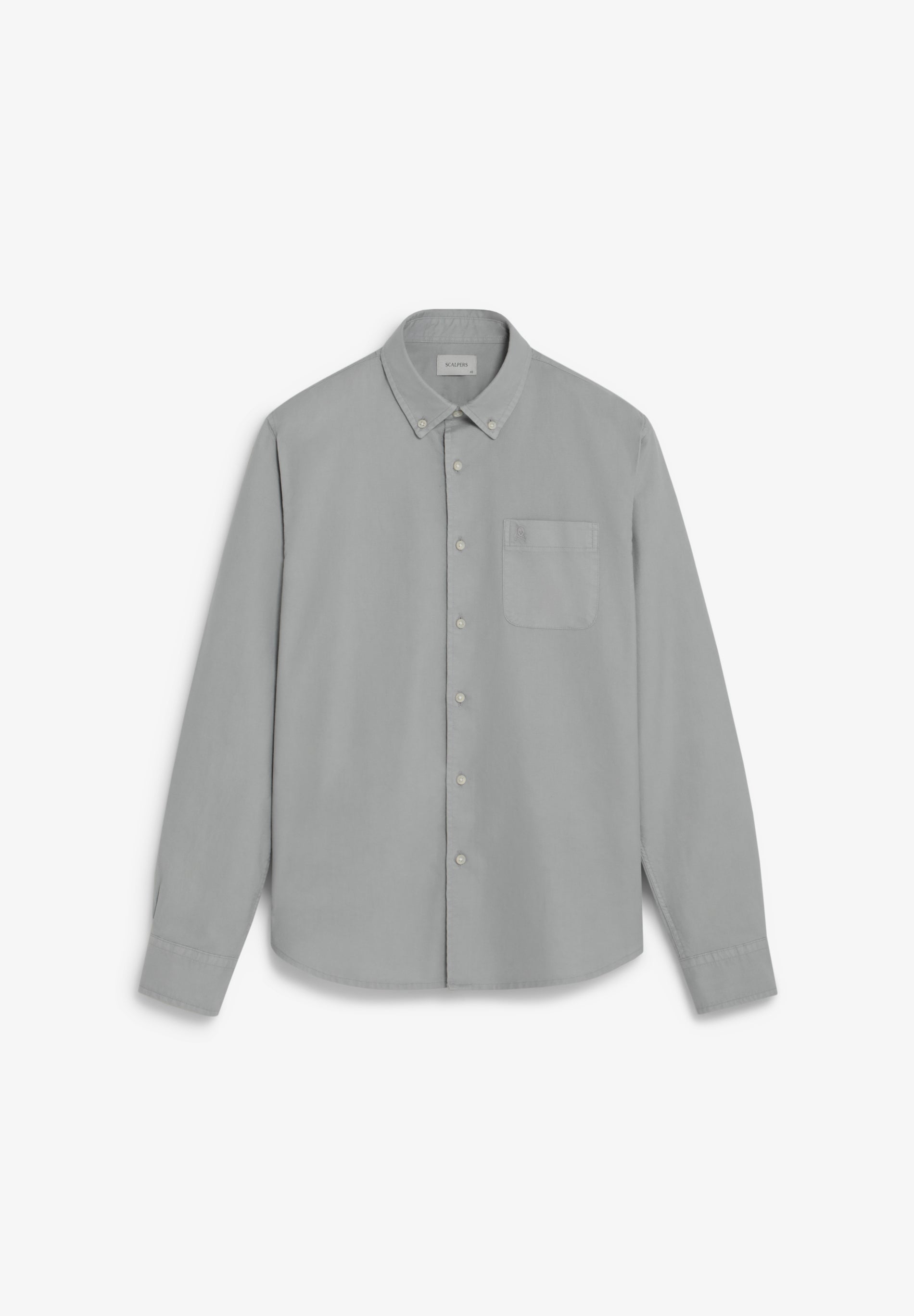 CAMISA OXFORD SKULL BORDADA