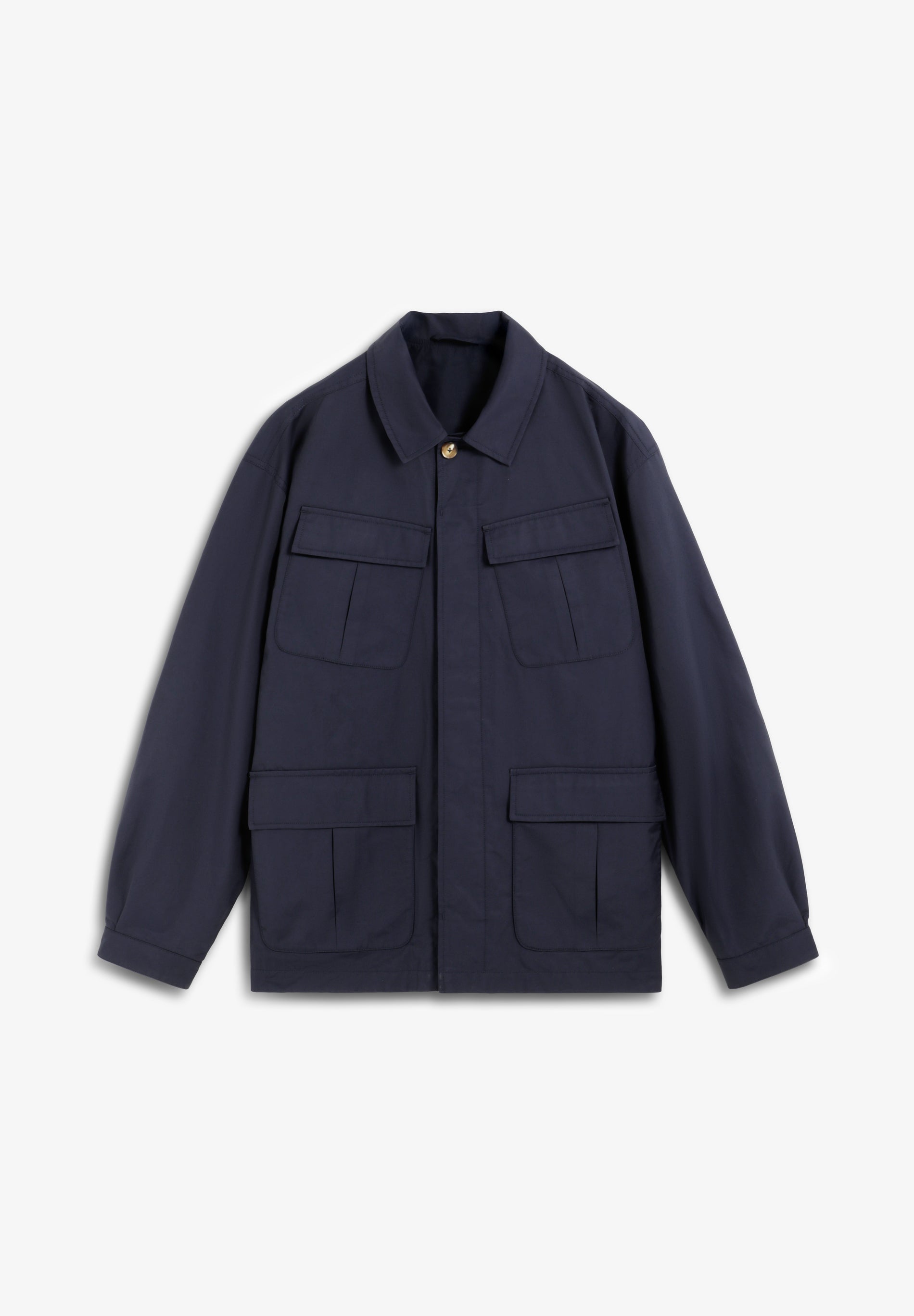 CARDIGAN MILITAR AZUL-MARINHO