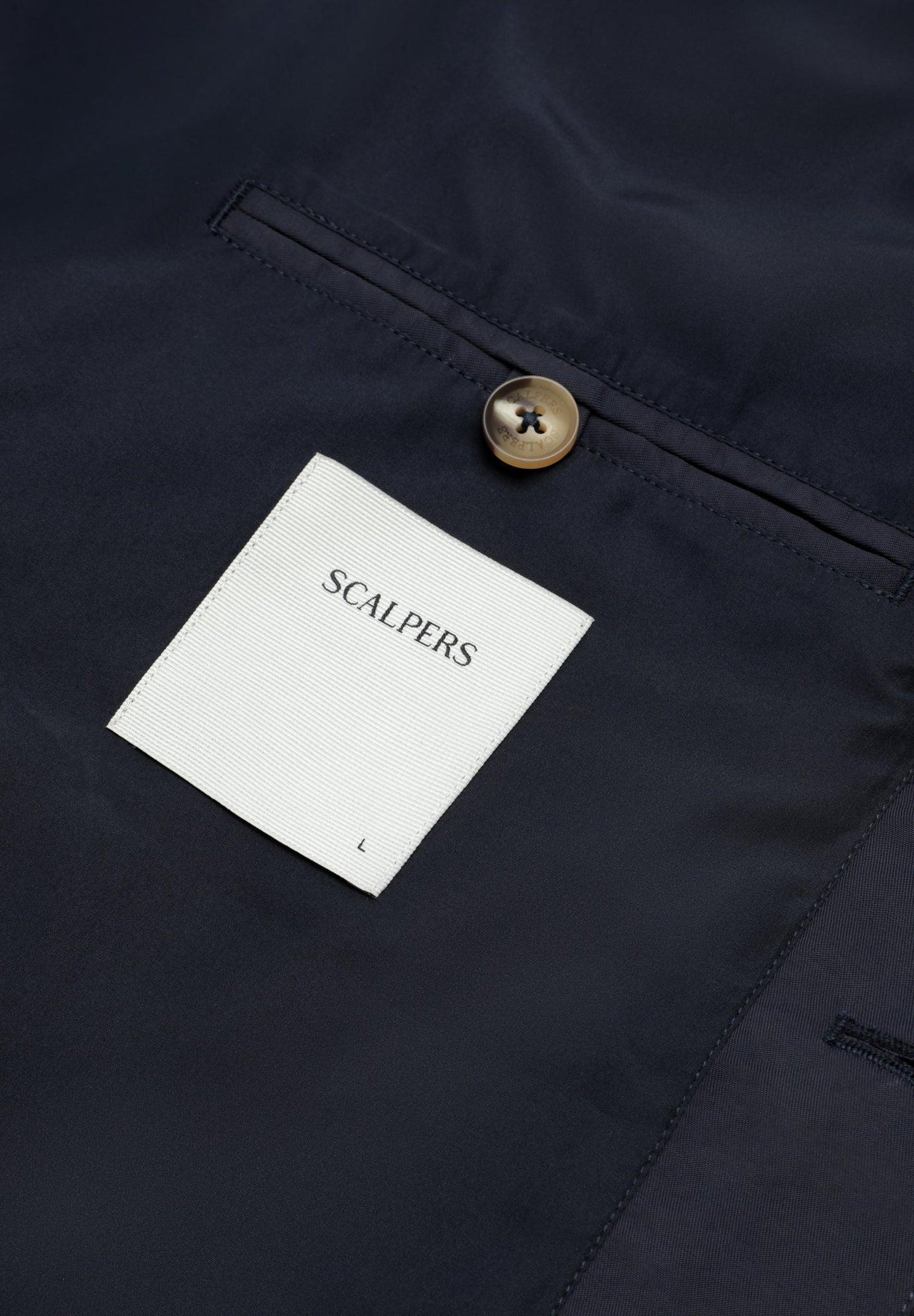 CARDIGAN MILITAR AZUL-MARINHO